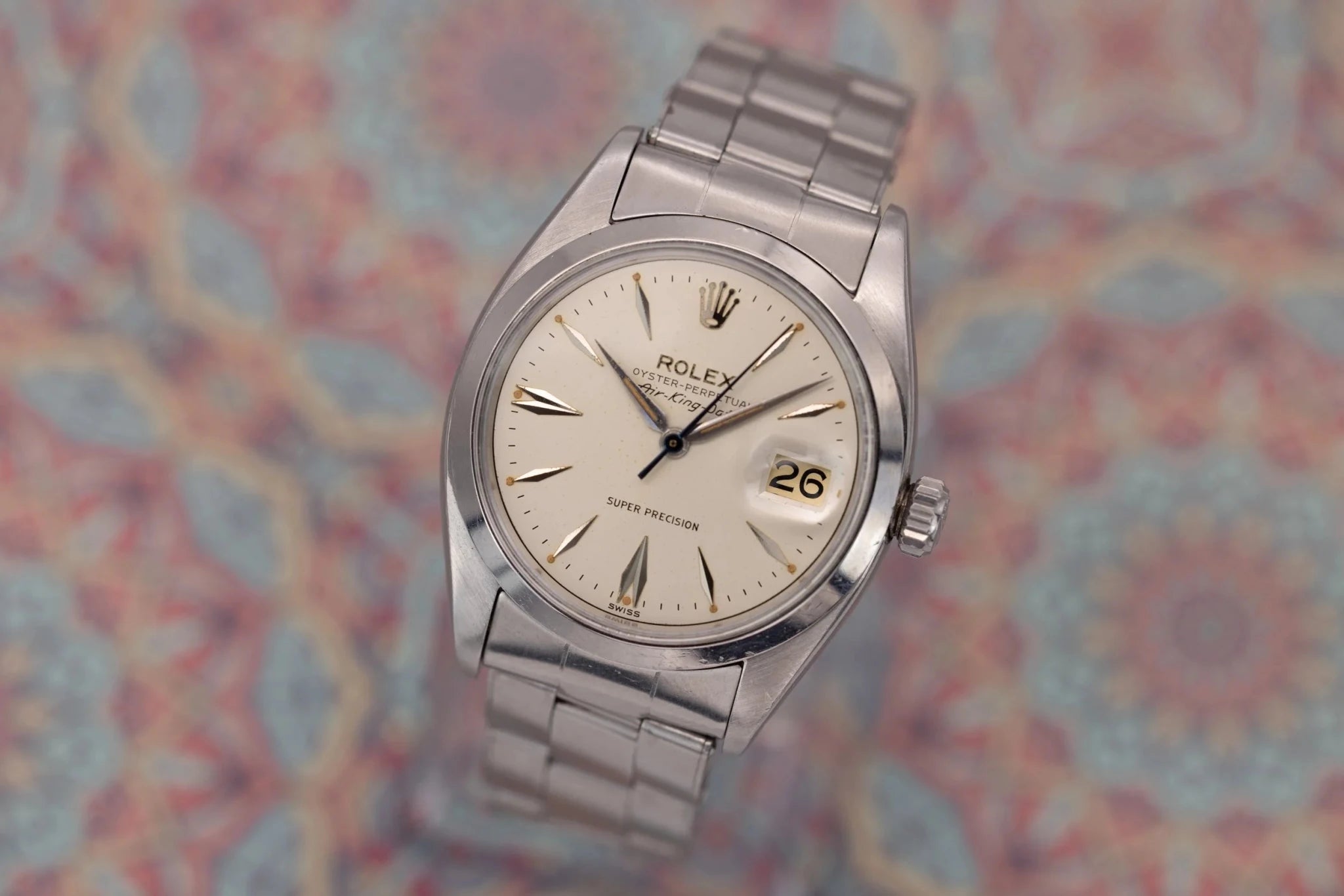 1959 Rolex Air-King Date Ref. 5700 | Alpha Hands - Sierra Time Co