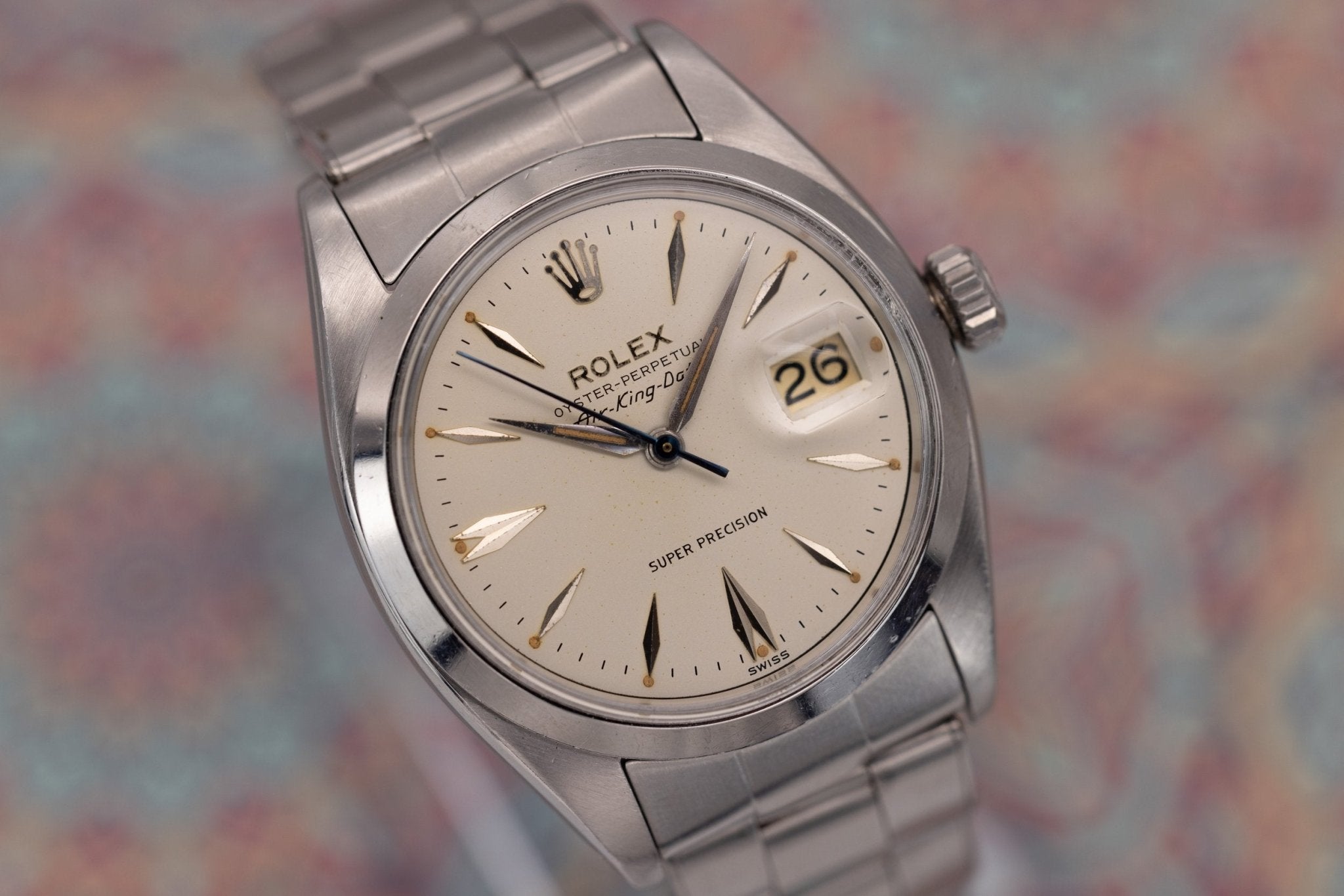 1959 Rolex Air-King Date Ref. 5700 | Alpha Hands - Sierra Time Co