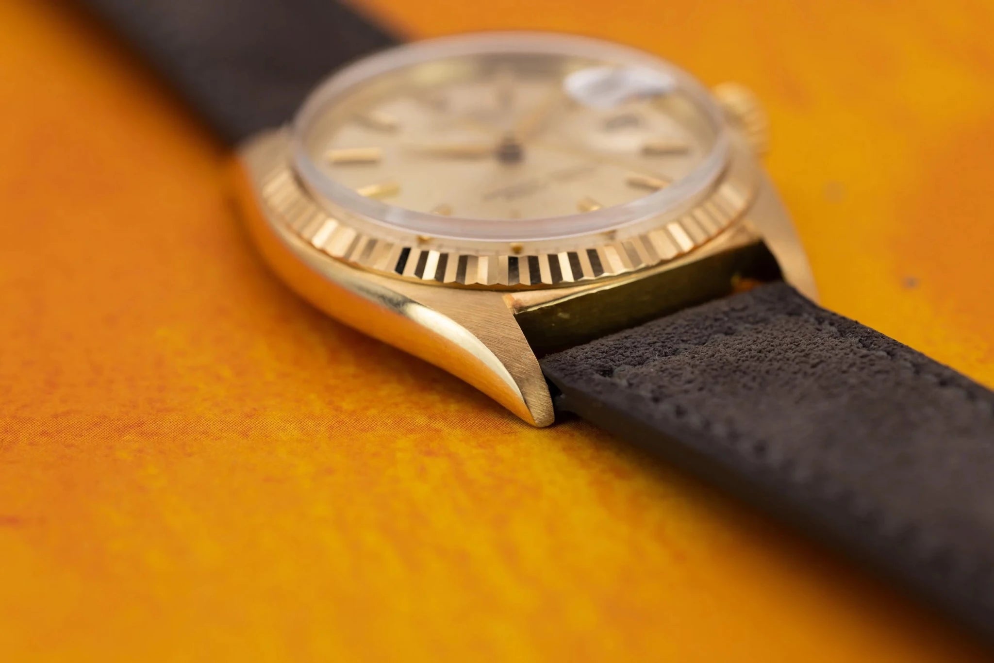 1961 Rolex Datejust Ref. 1601 | 18K YG | Sword Hands - Sierra Time Co