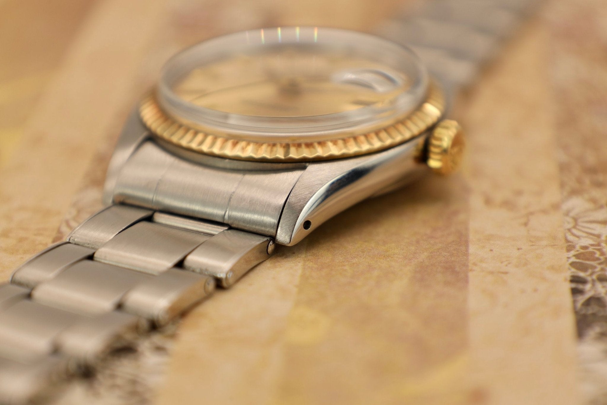 1961 Rolex Datejust Ref. 1601 | Touch of Gold - Sierra Time Co