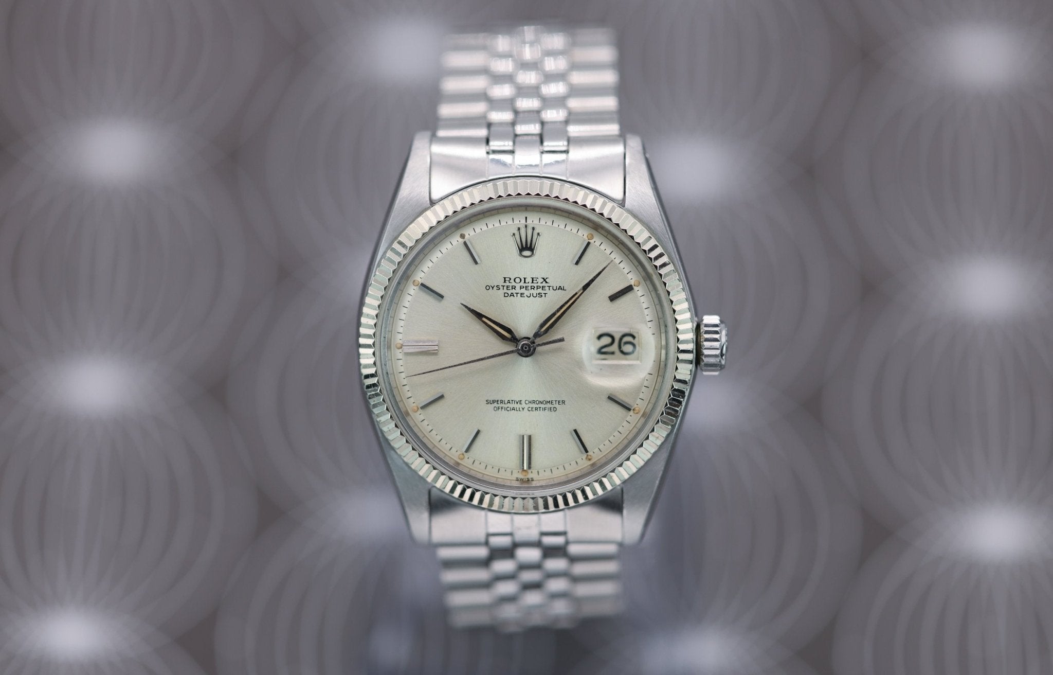 1962 Rolex Datejust Ref. 1600 | Sword Hands - Sierra Time Co