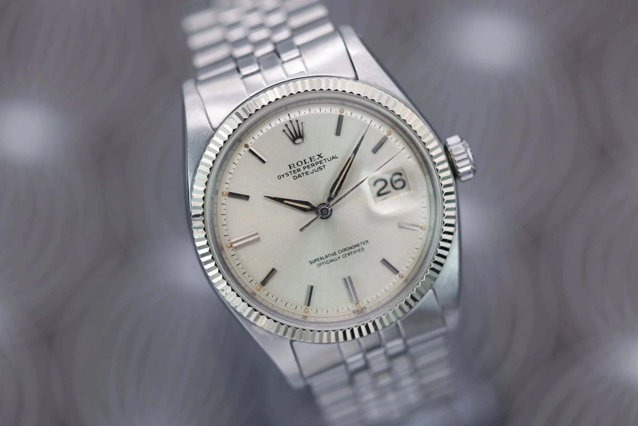 1962 Rolex Datejust Ref. 1600 | Sword Hands - Sierra Time Co