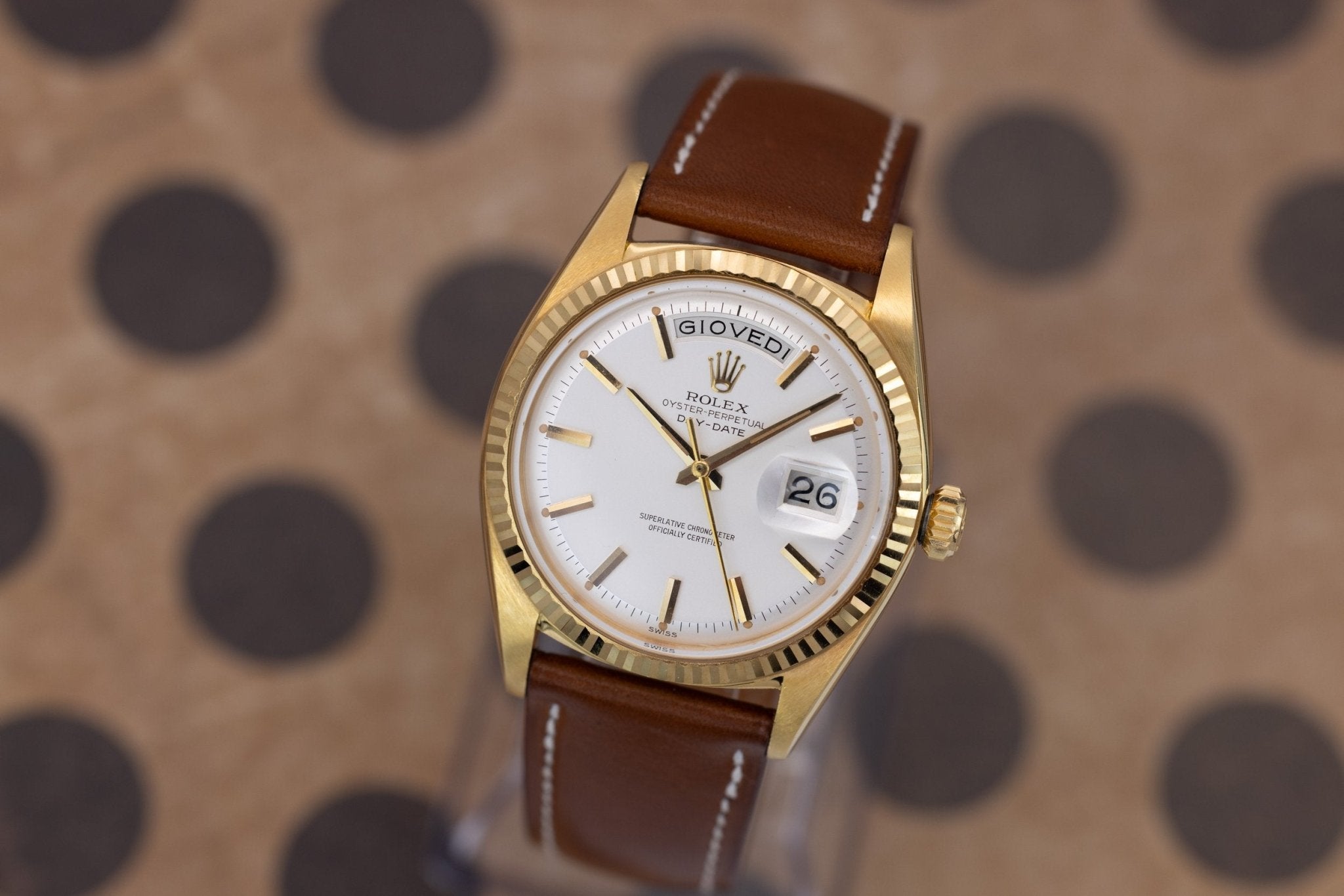 1962 Rolex Day-Date Ref. 1803 | Silver Dial | Like New Condition - Sierra Time Co
