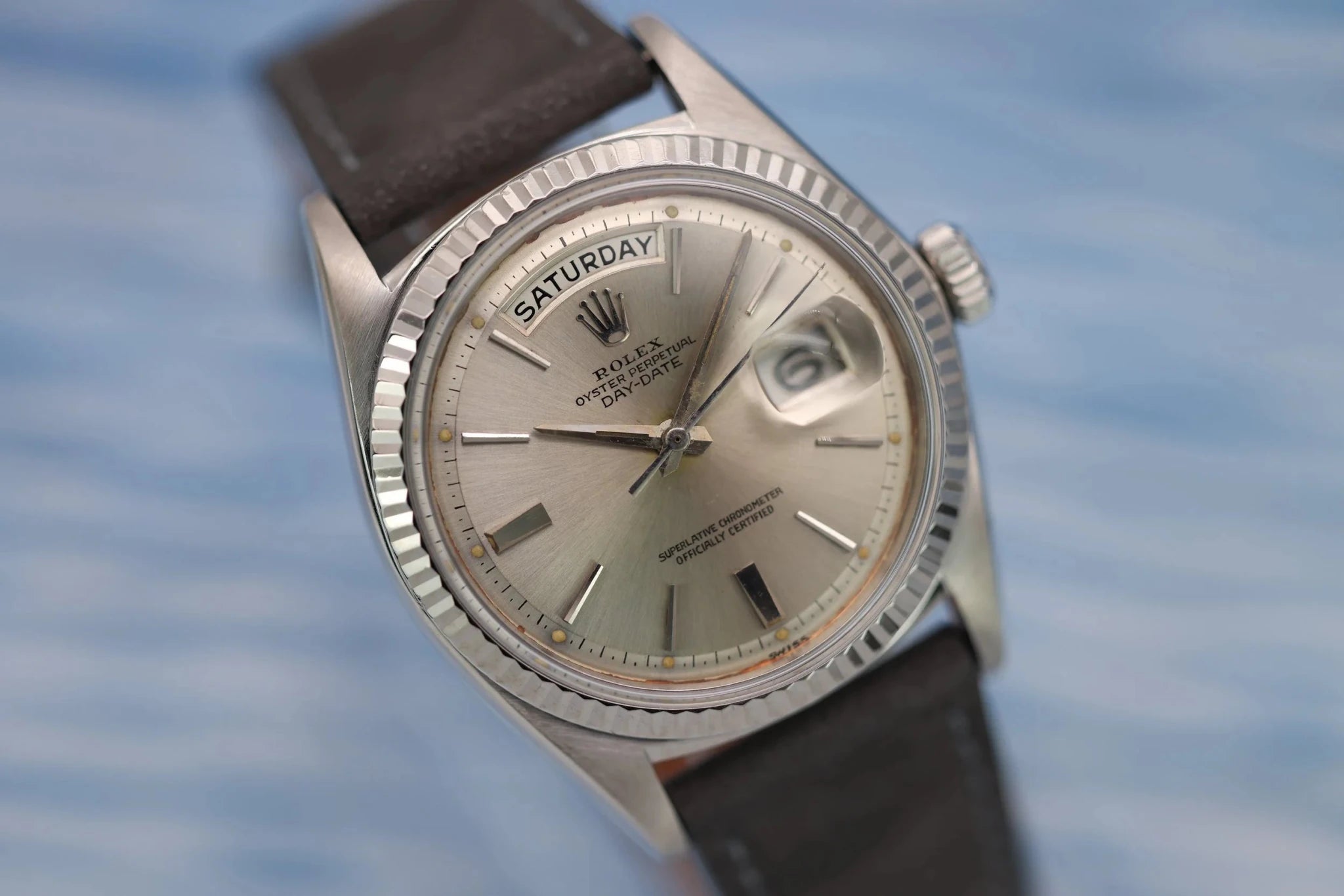 1963 Rolex Day-Date Ref. 1803 | Sword Hands - Sierra Time Co