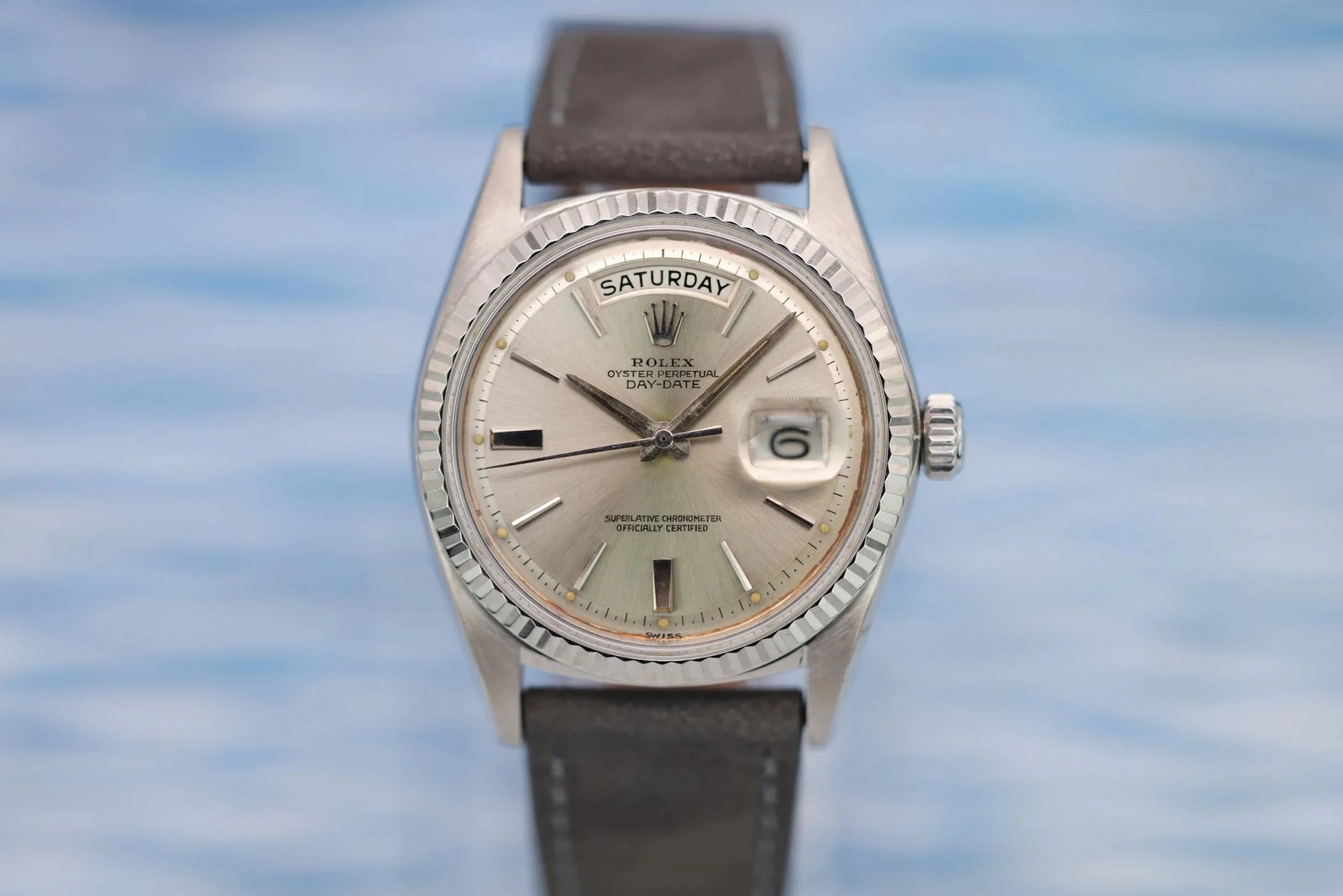 1963 Rolex Day-Date Ref. 1803 | Sword Hands - Sierra Time Co