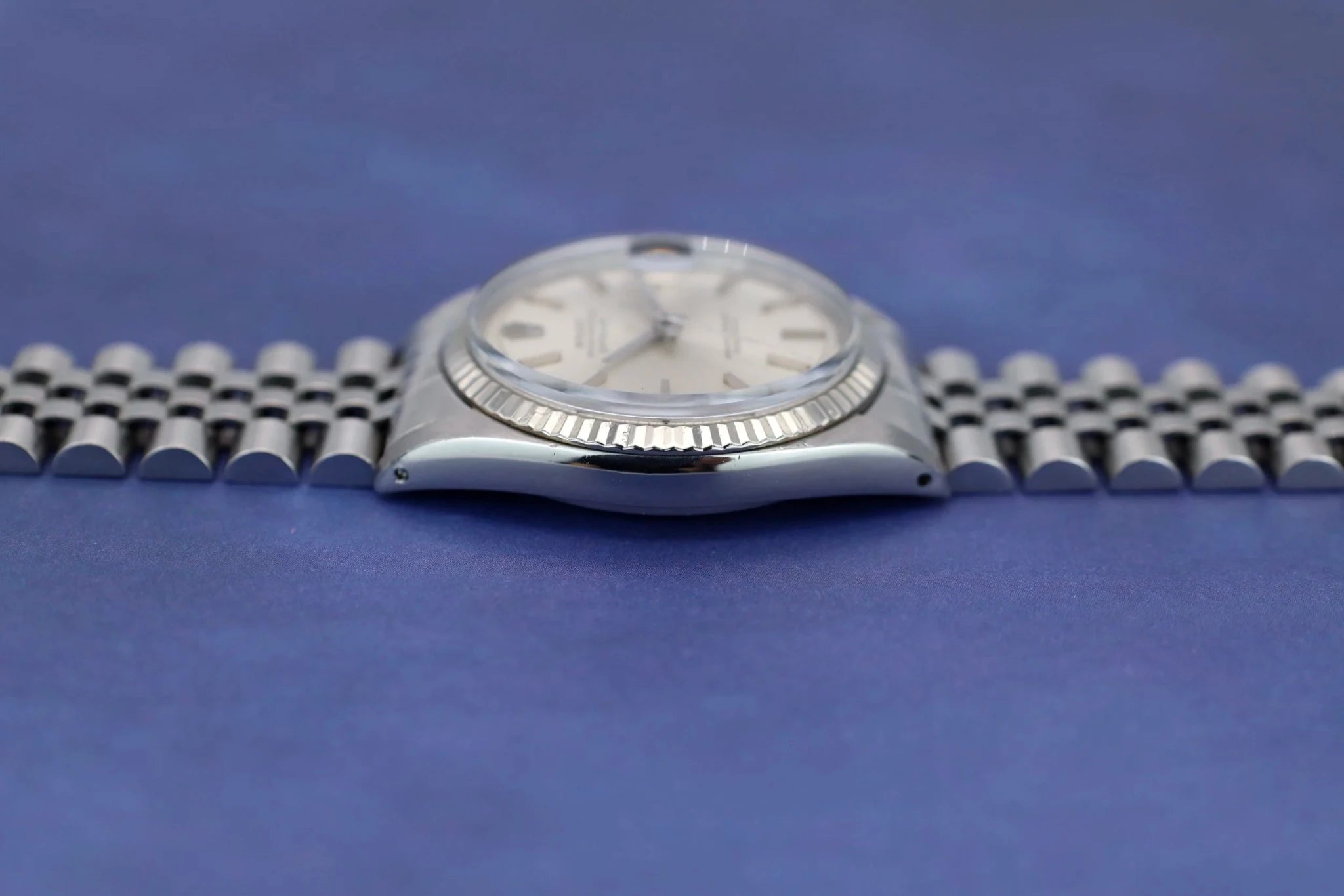 1966 Rolex Datejust Ref. 1601 | Non-Lume Silver Dial - Sierra Time Co