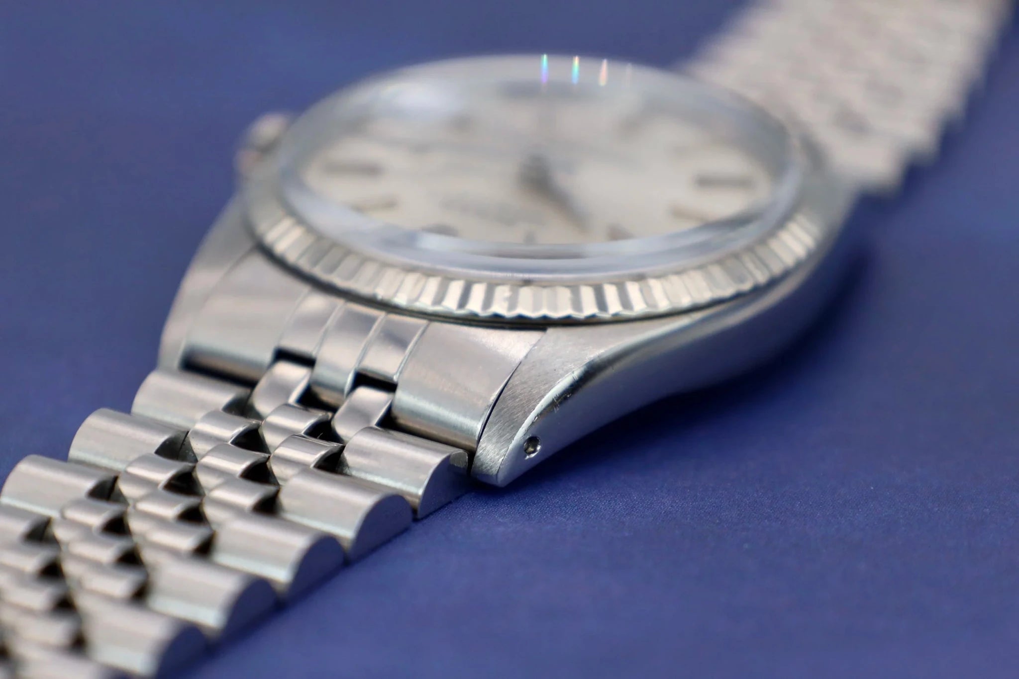 1966 Rolex Datejust Ref. 1601 | Non-Lume Silver Dial - Sierra Time Co