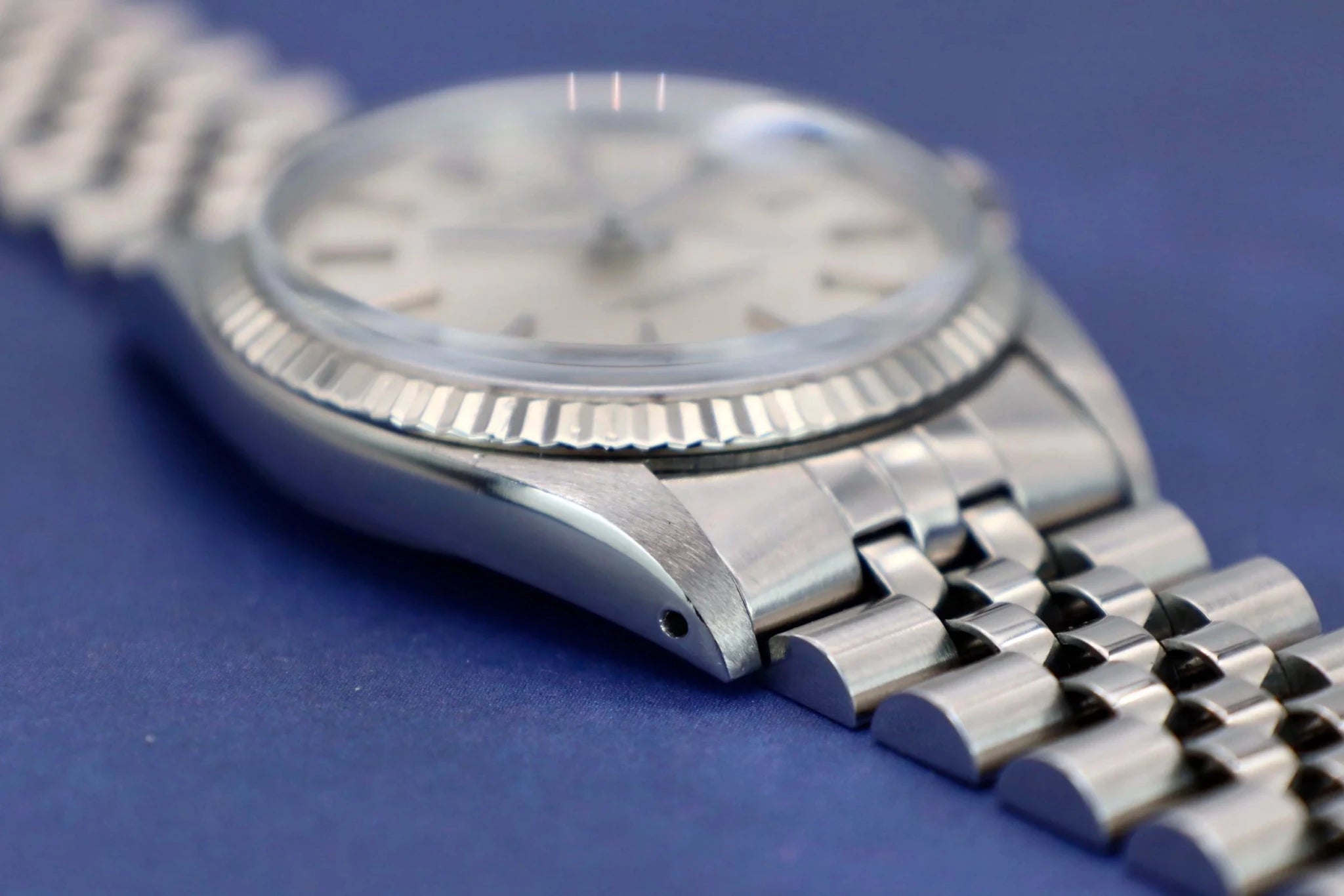 1966 Rolex Datejust Ref. 1601 | Non-Lume Silver Dial - Sierra Time Co