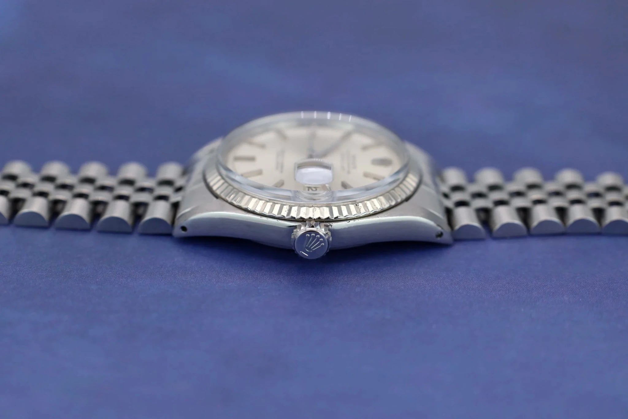 1966 Rolex Datejust Ref. 1601 | Non-Lume Silver Dial - Sierra Time Co