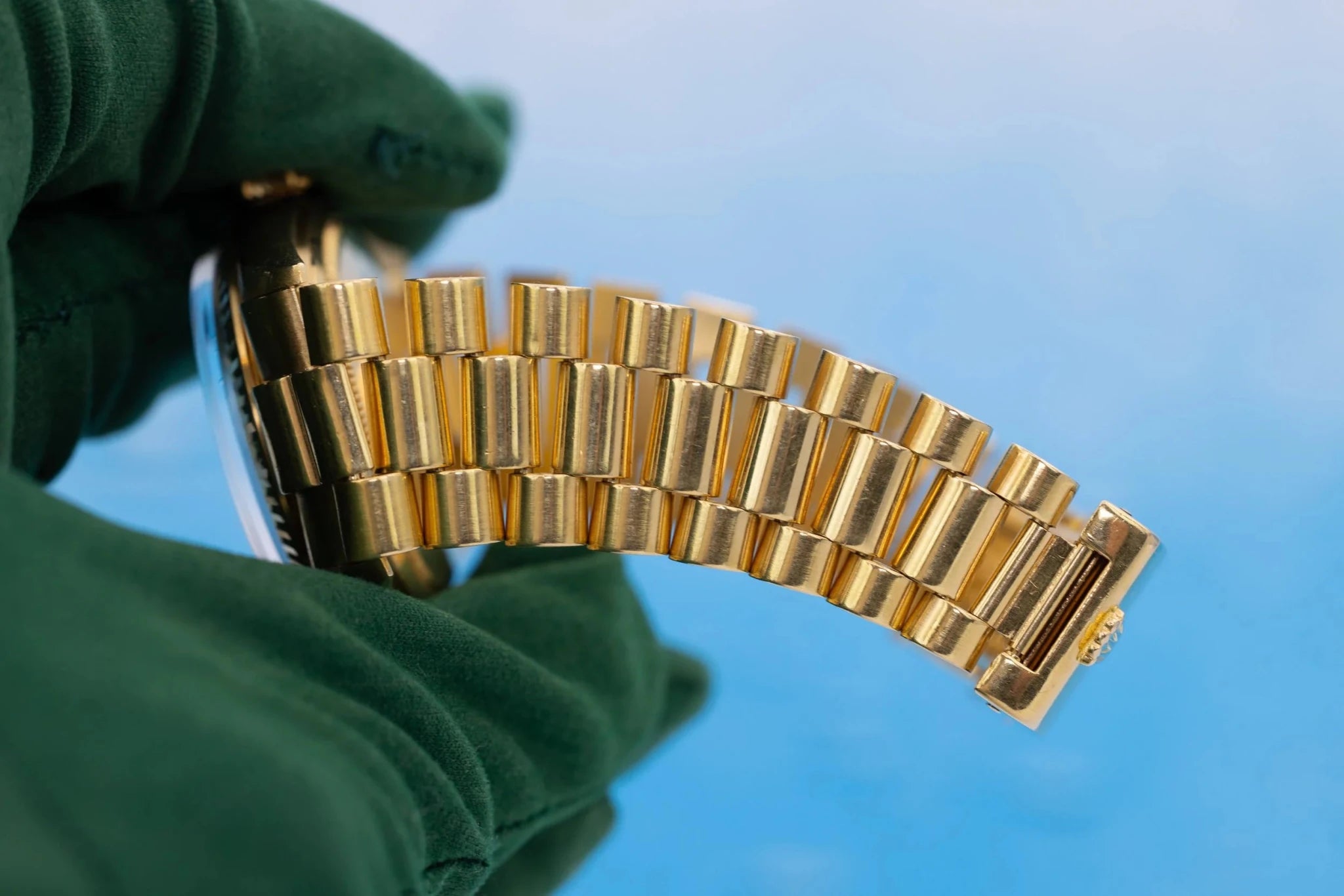 1966 Rolex Day-Date Ref. 1803 | 18K Yellow Gold | Door Stop Dial - Sierra Time Co