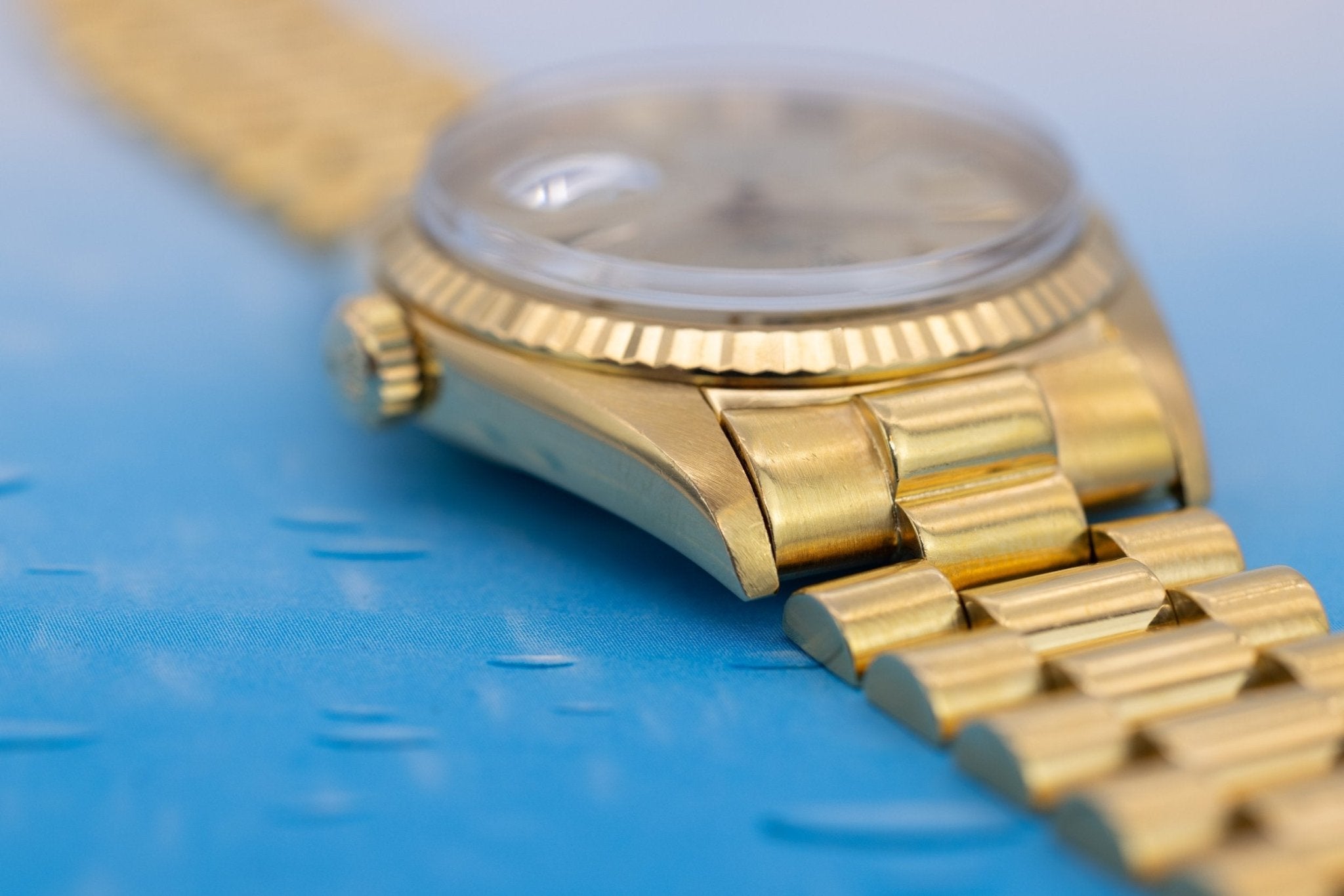 1966 Rolex Day-Date Ref. 1803 | 18K Yellow Gold | Door Stop Dial - Sierra Time Co