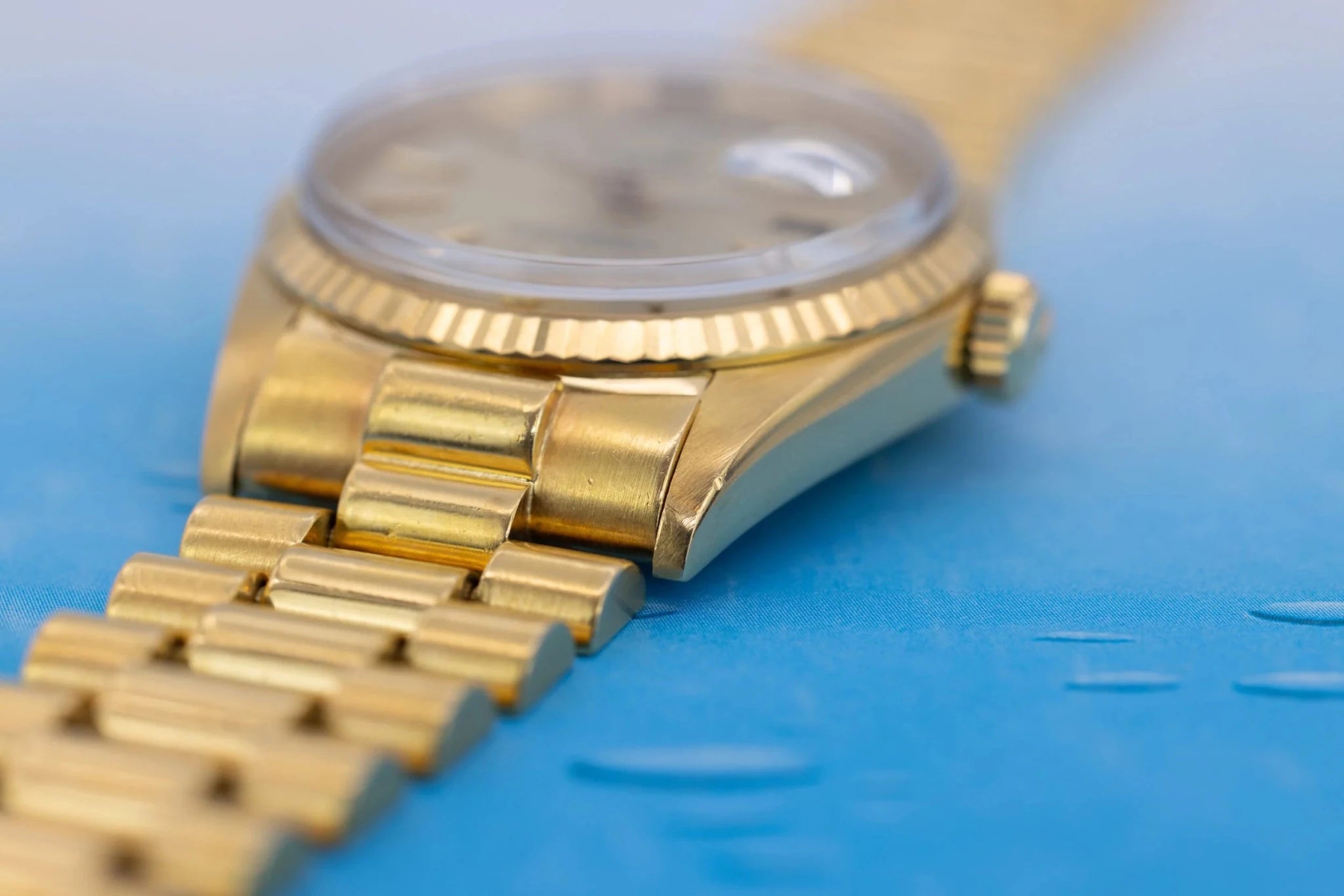 1966 Rolex Day-Date Ref. 1803 | 18K Yellow Gold | Door Stop Dial - Sierra Time Co