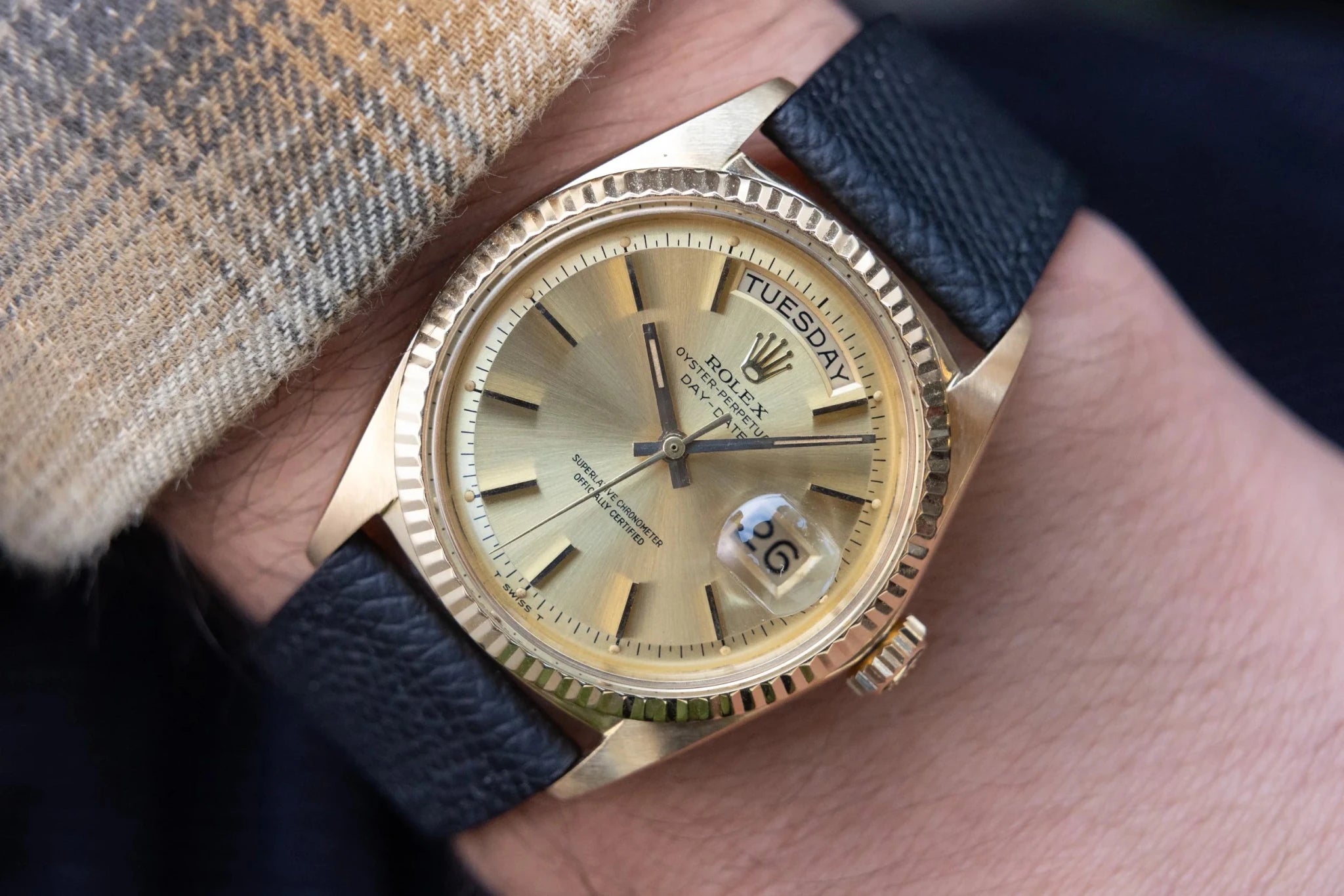 1966 Rolex Day-Date Ref. 1803 | Champagne Dial - Sierra Time Co