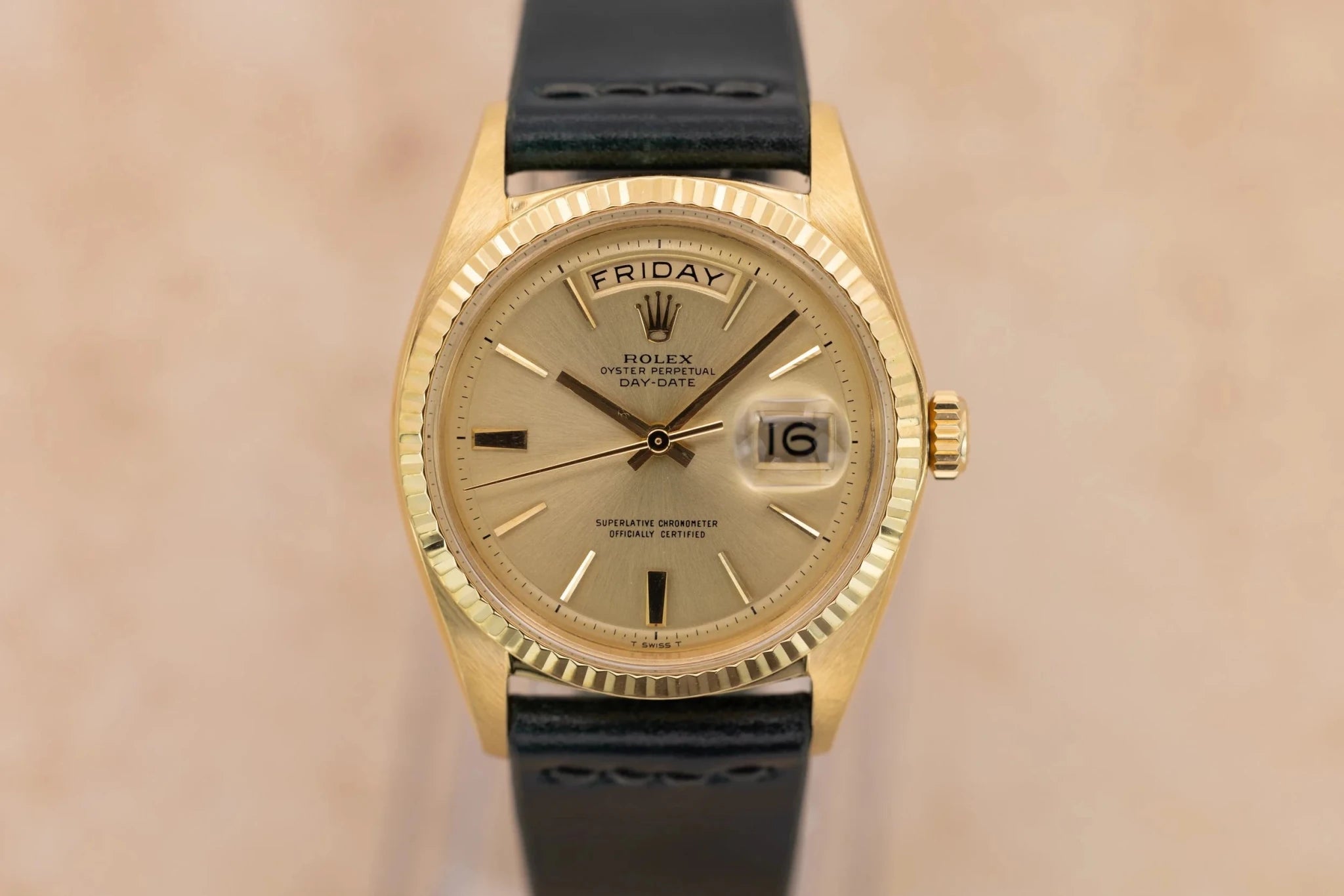 1966 Rolex Day-Date Ref. 1803 | Non-Lume Door Stop Dial - Sierra Time Co