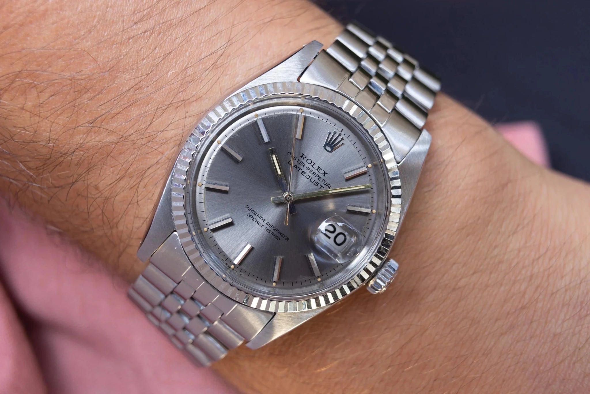 1967 Rolex Datejust Ref. 1601 | Grey Dial - Sierra Time Co