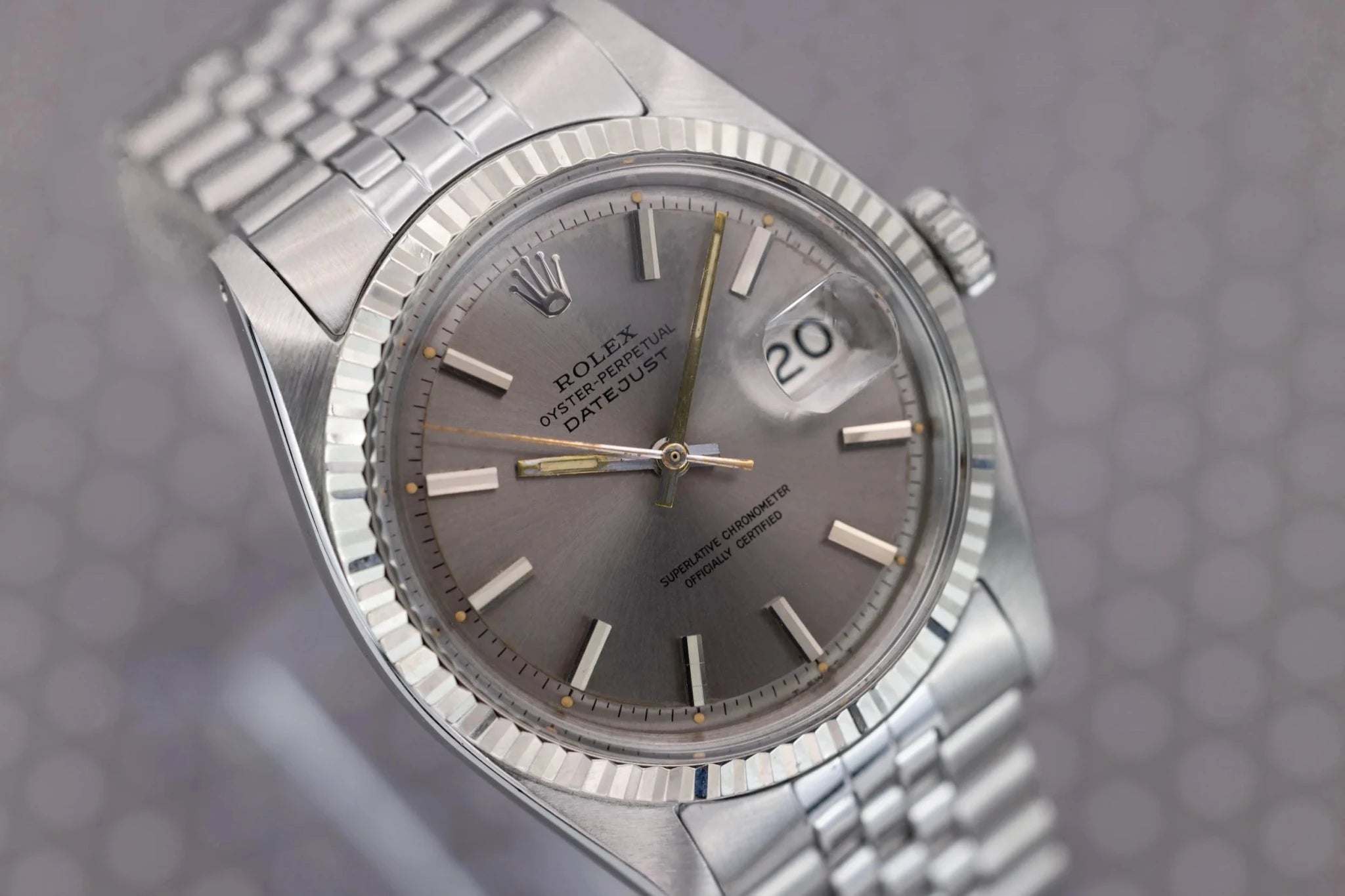 1967 Rolex Datejust Ref. 1601 | Grey Dial - Sierra Time Co