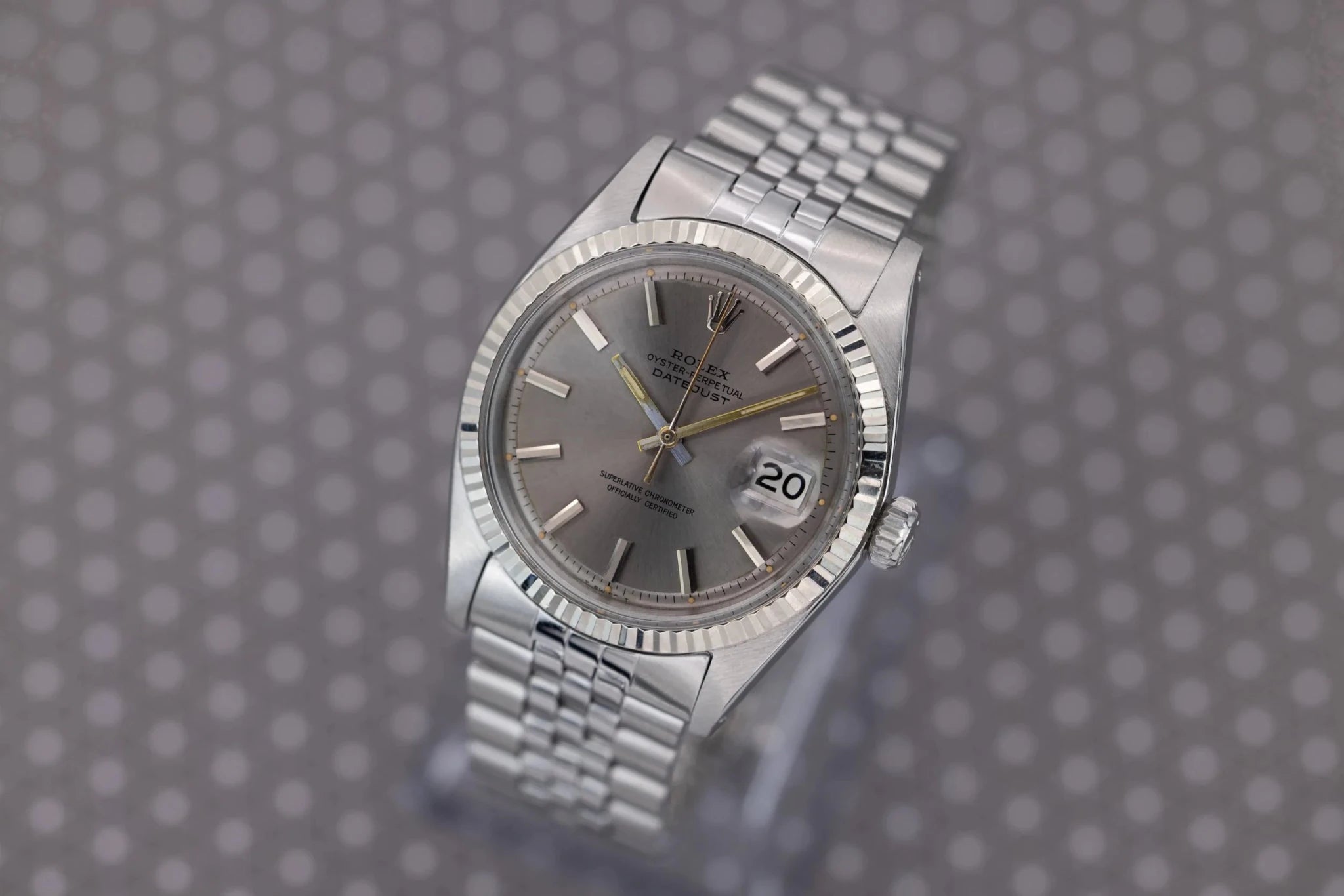 1967 Rolex Datejust Ref. 1601 | Grey Dial - Sierra Time Co