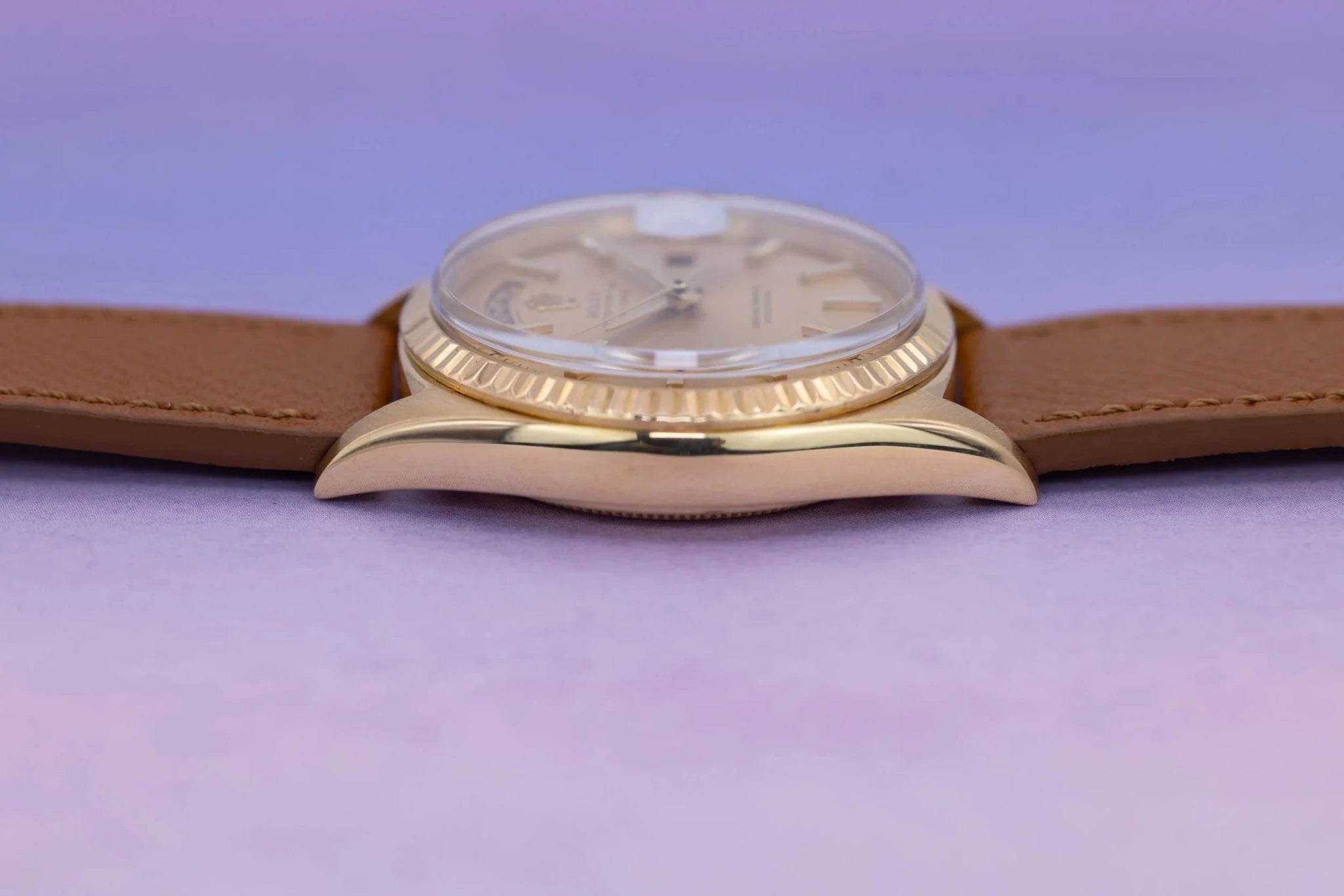 1967 Rolex Day-Date Ref. 1803 | Early Non-Lume Champagne Dial | Sword Hands - Sierra Time Co