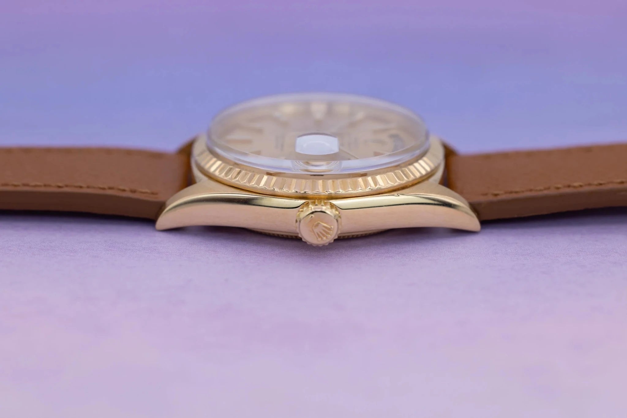 1967 Rolex Day-Date Ref. 1803 | Early Non-Lume Champagne Dial | Sword Hands - Sierra Time Co