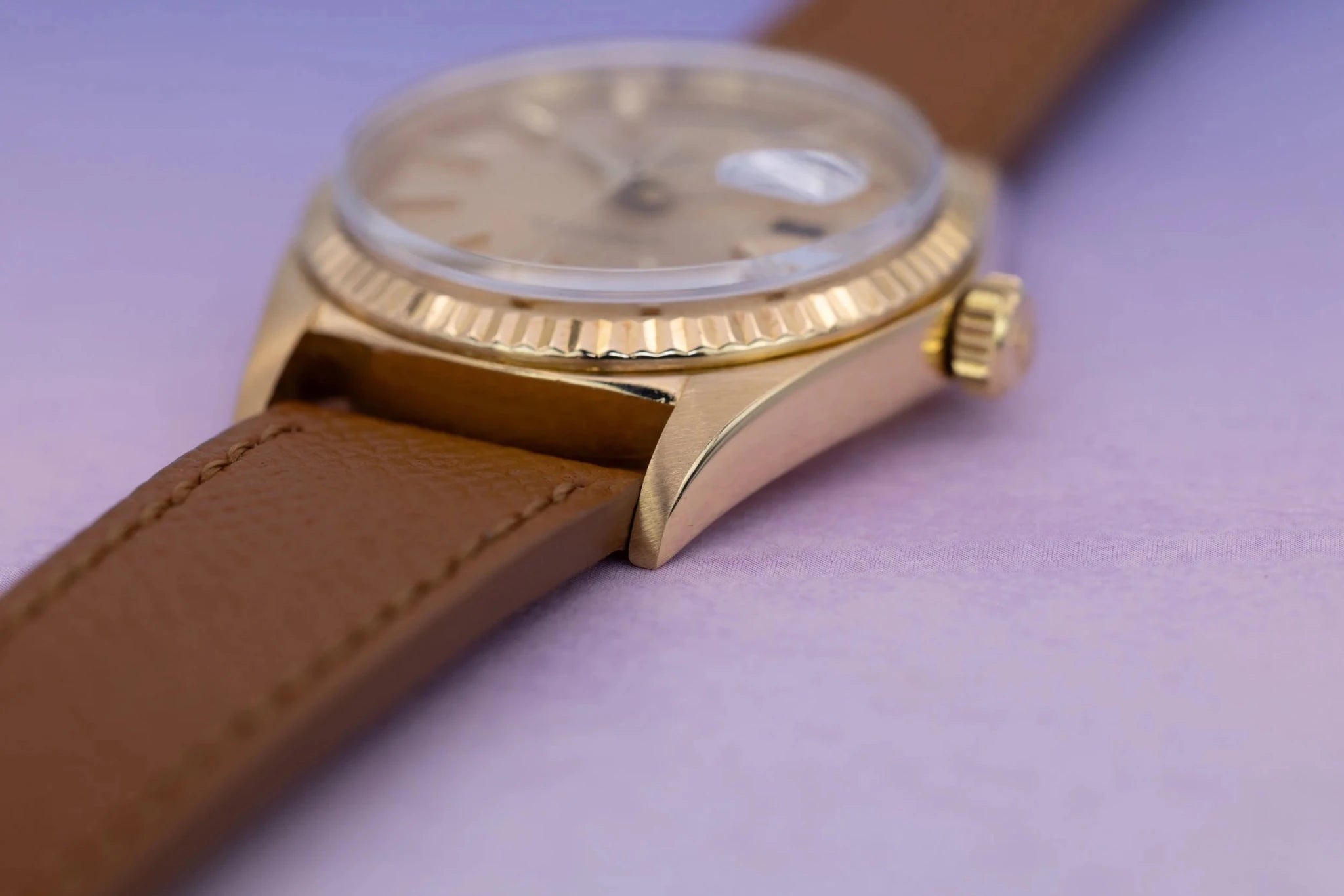1967 Rolex Day-Date Ref. 1803 | Early Non-Lume Champagne Dial | Sword Hands - Sierra Time Co