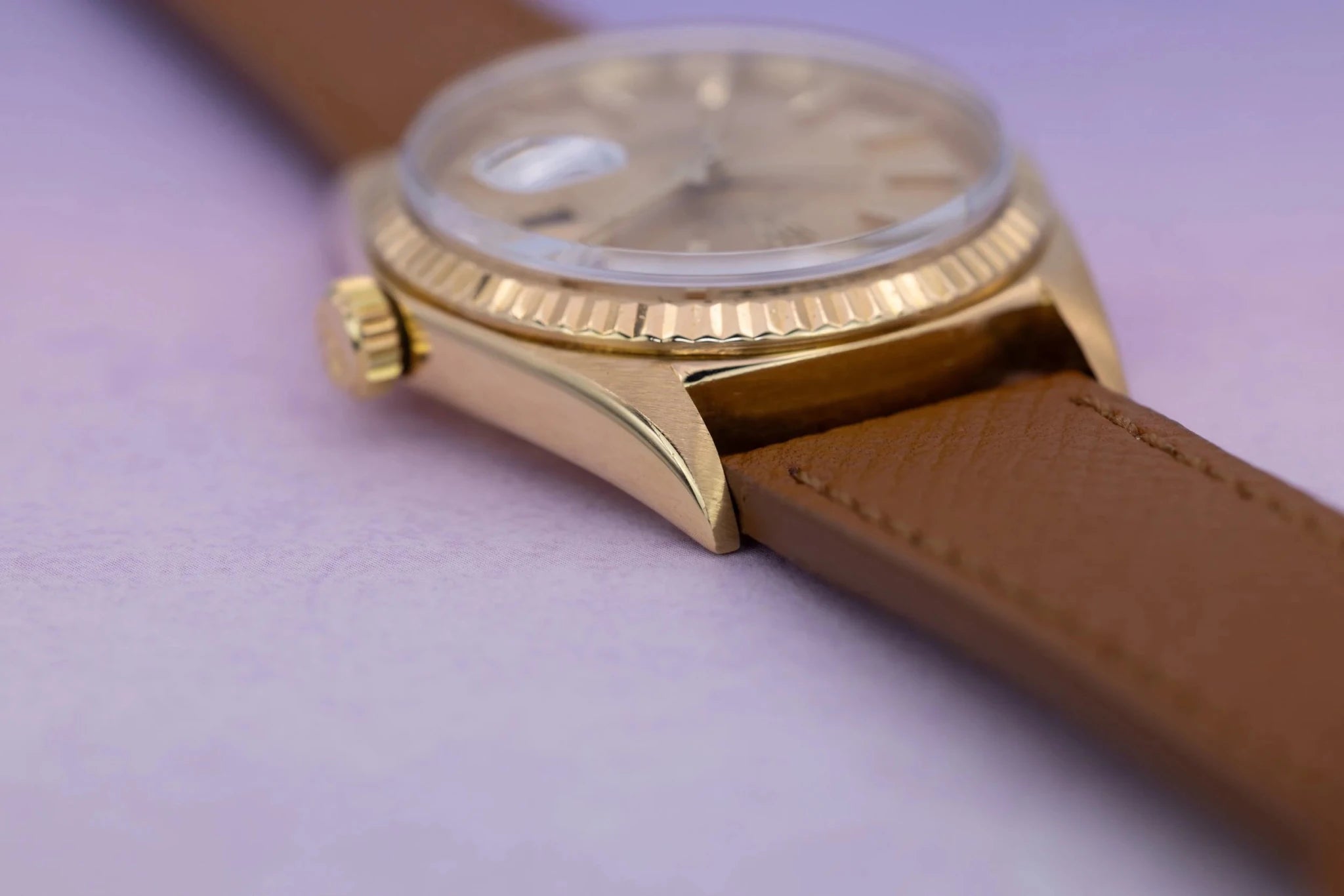 1967 Rolex Day-Date Ref. 1803 | Early Non-Lume Champagne Dial | Sword Hands - Sierra Time Co