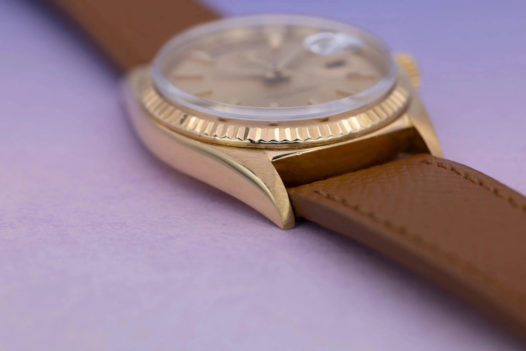 1967 Rolex Day-Date Ref. 1803 | Early Non-Lume Champagne Dial | Sword Hands - Sierra Time Co