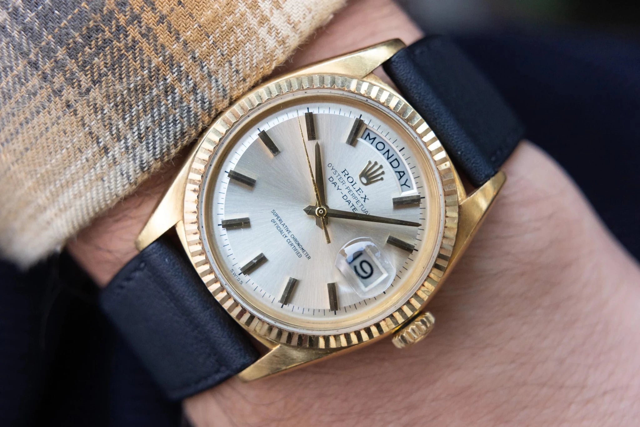 1967 Rolex Day-Date Ref. 1803 | Non-Lume Silver Dial - Sierra Time Co