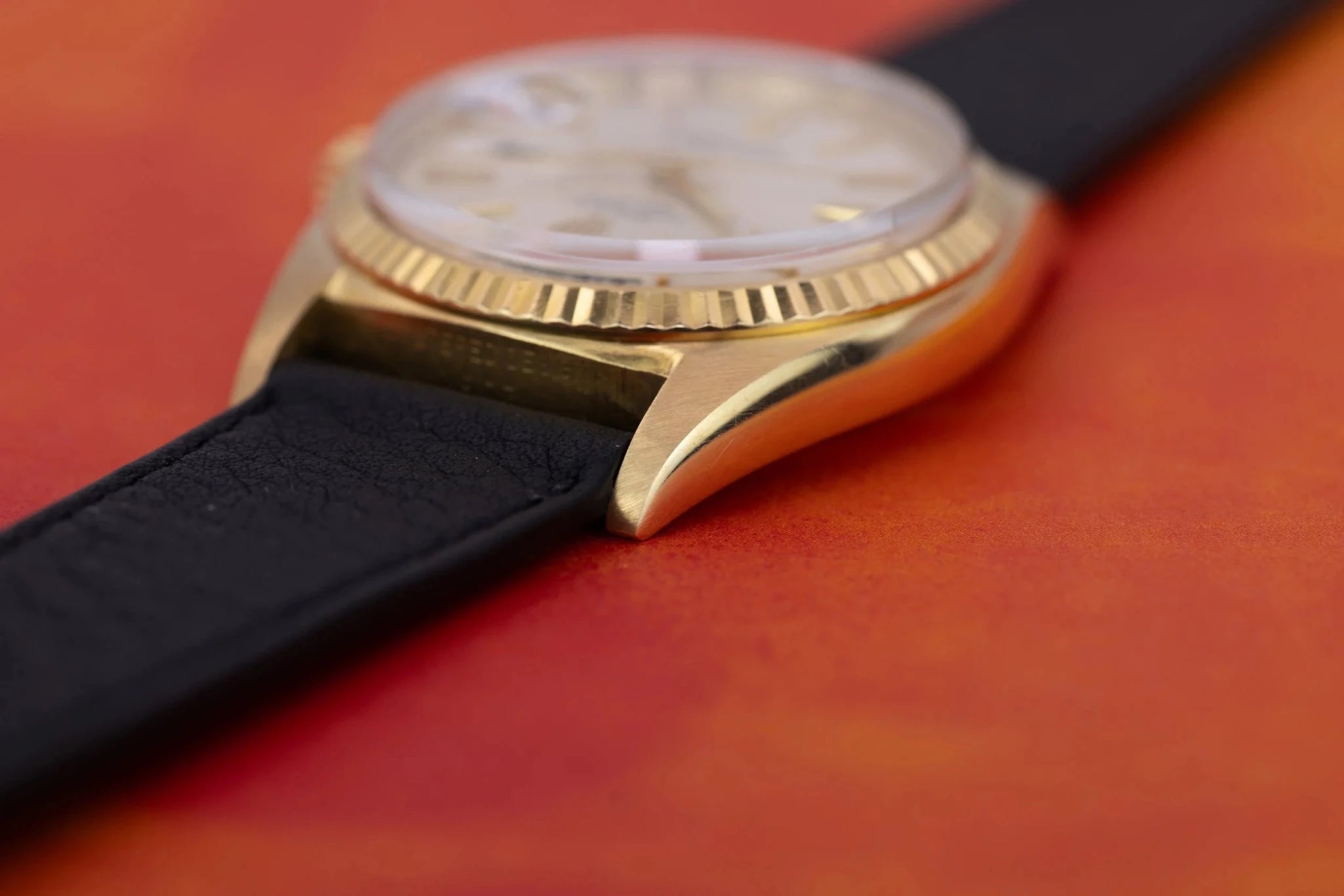 1967 Rolex Day-Date Ref. 1803 | Silver Door Stop Dial | Spanish Day Wheel - Sierra Time Co
