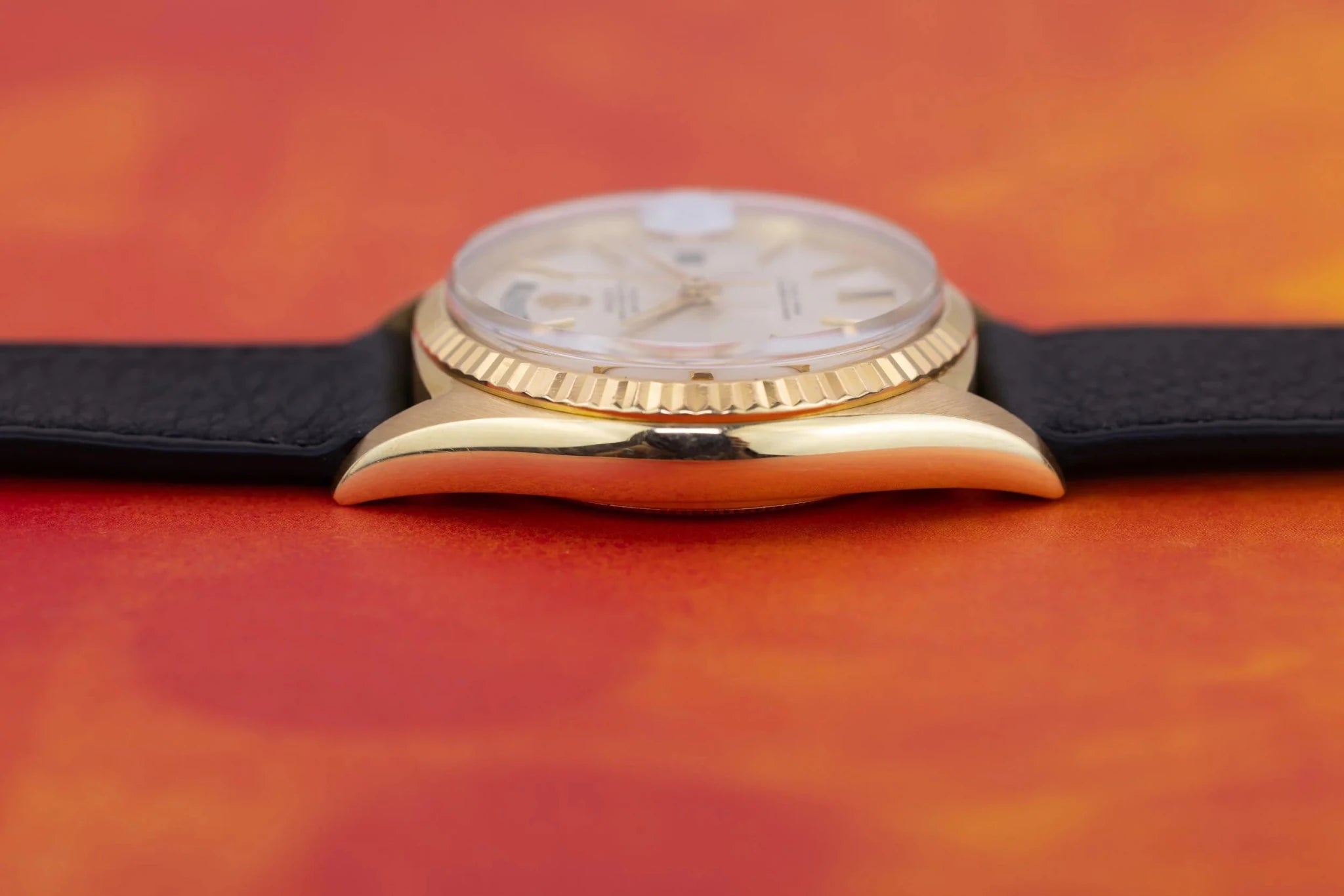 1967 Rolex Day-Date Ref. 1803 | Silver Door Stop Dial | Spanish Day Wheel - Sierra Time Co