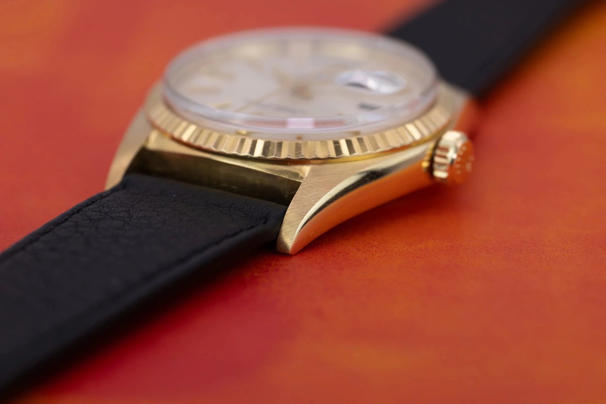 1967 Rolex Day-Date Ref. 1803 | Silver Door Stop Dial | Spanish Day Wheel - Sierra Time Co