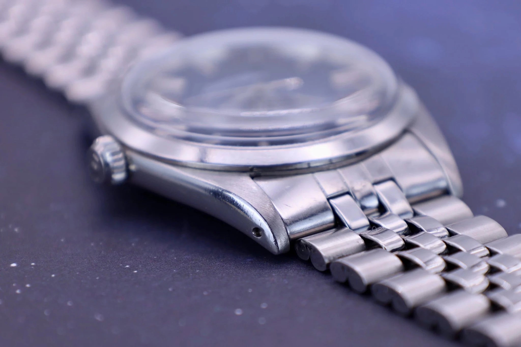 1967 Rolex Oyster Perpetual Ref. 1018 | Indigo Blue Dial - Sierra Time Co