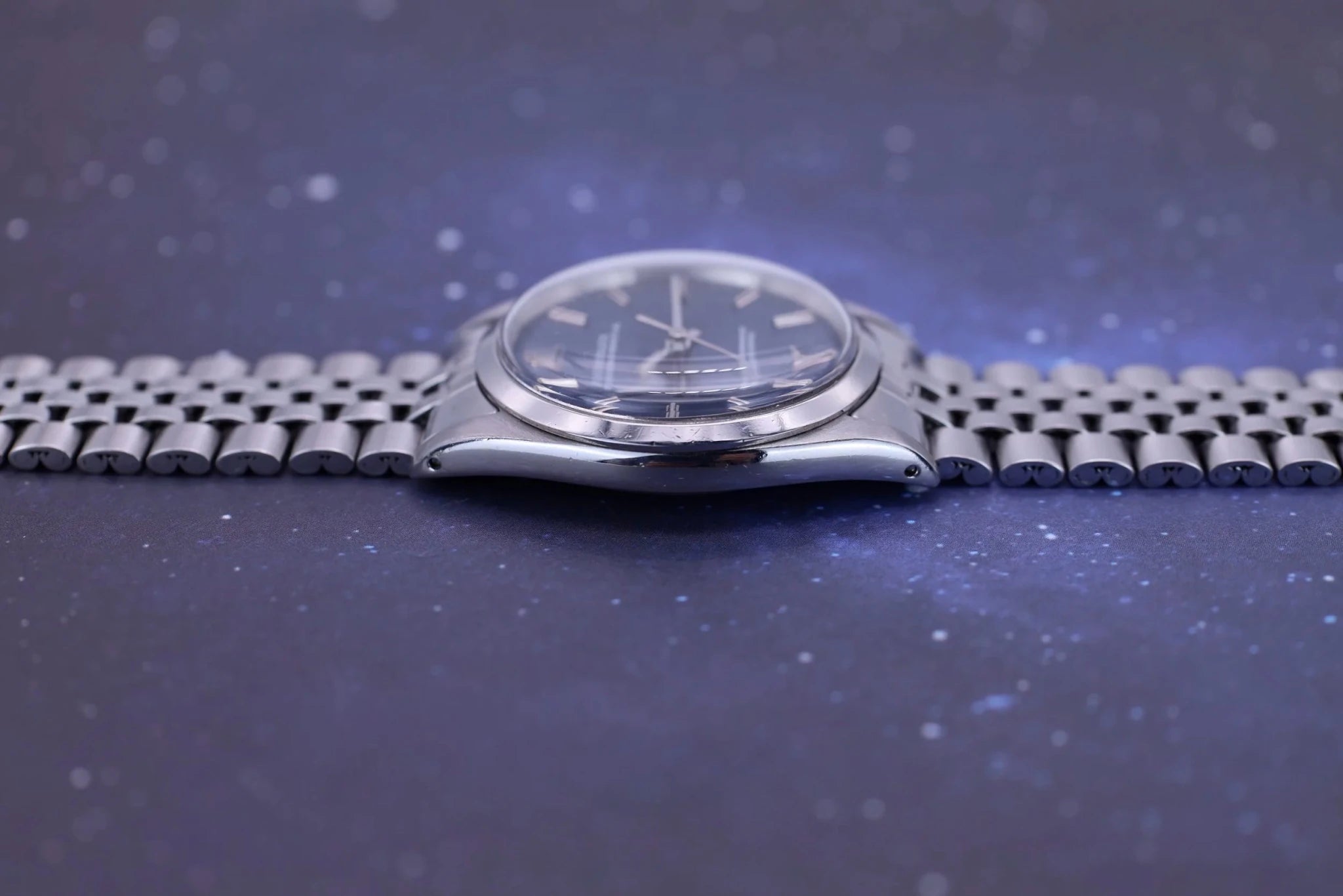 1967 Rolex Oyster Perpetual Ref. 1018 | Indigo Blue Dial - Sierra Time Co