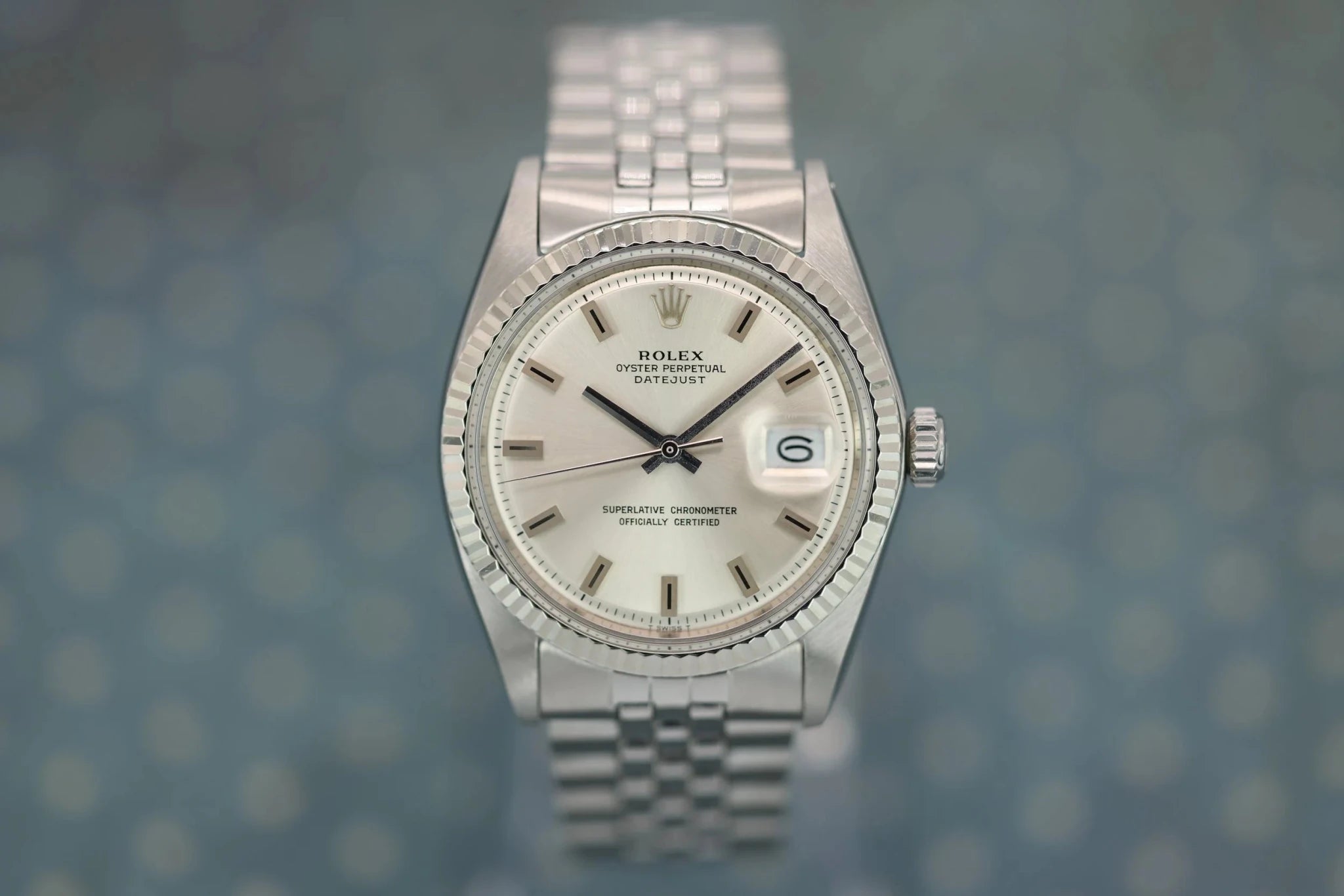 1968 Rolex Datejust Ref. 1601 | Rare Singer Block Markers Dial - Sierra Time Co