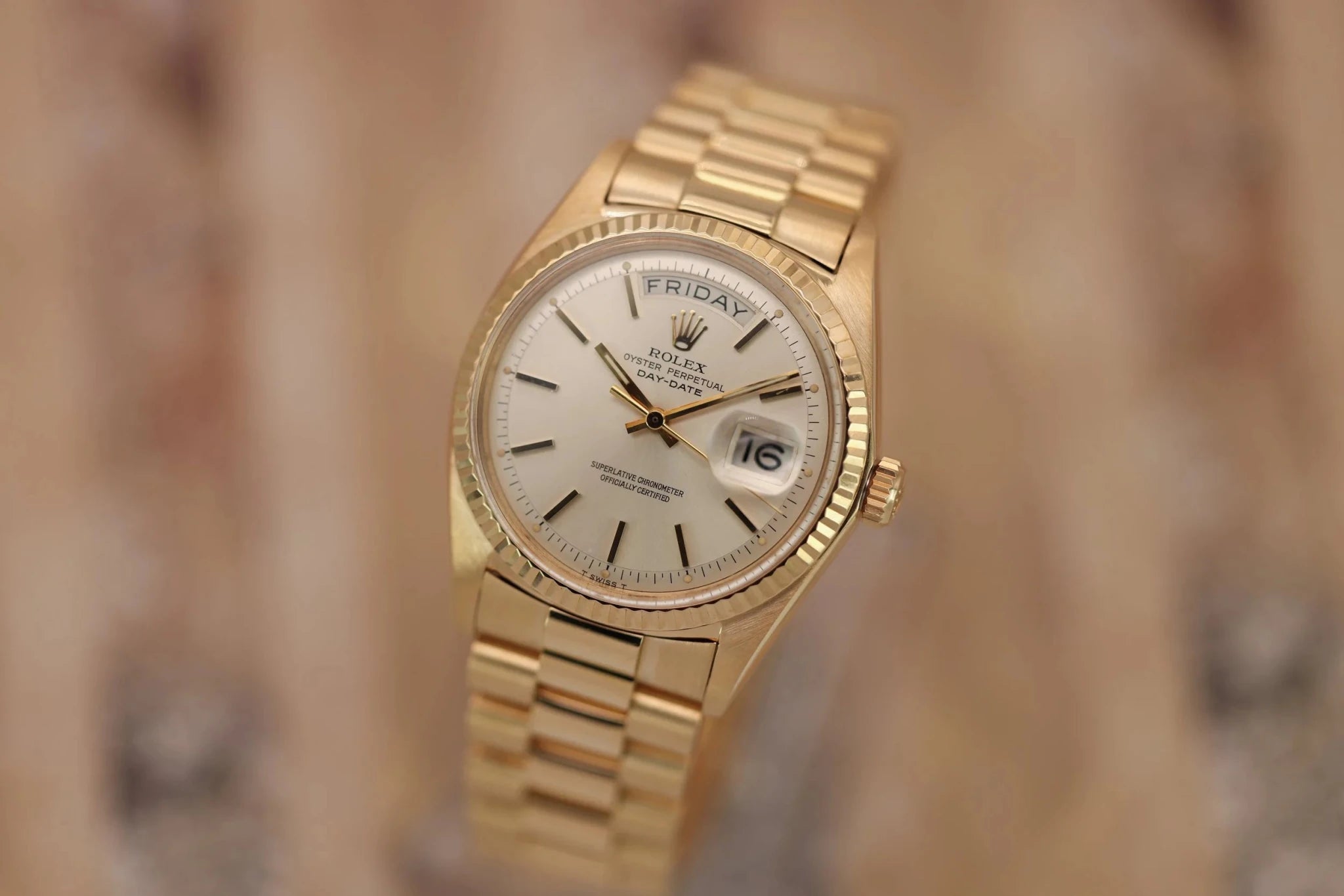 1968 Rolex Day-Date Ref. 1803 | Silver Dial - Sierra Time Co