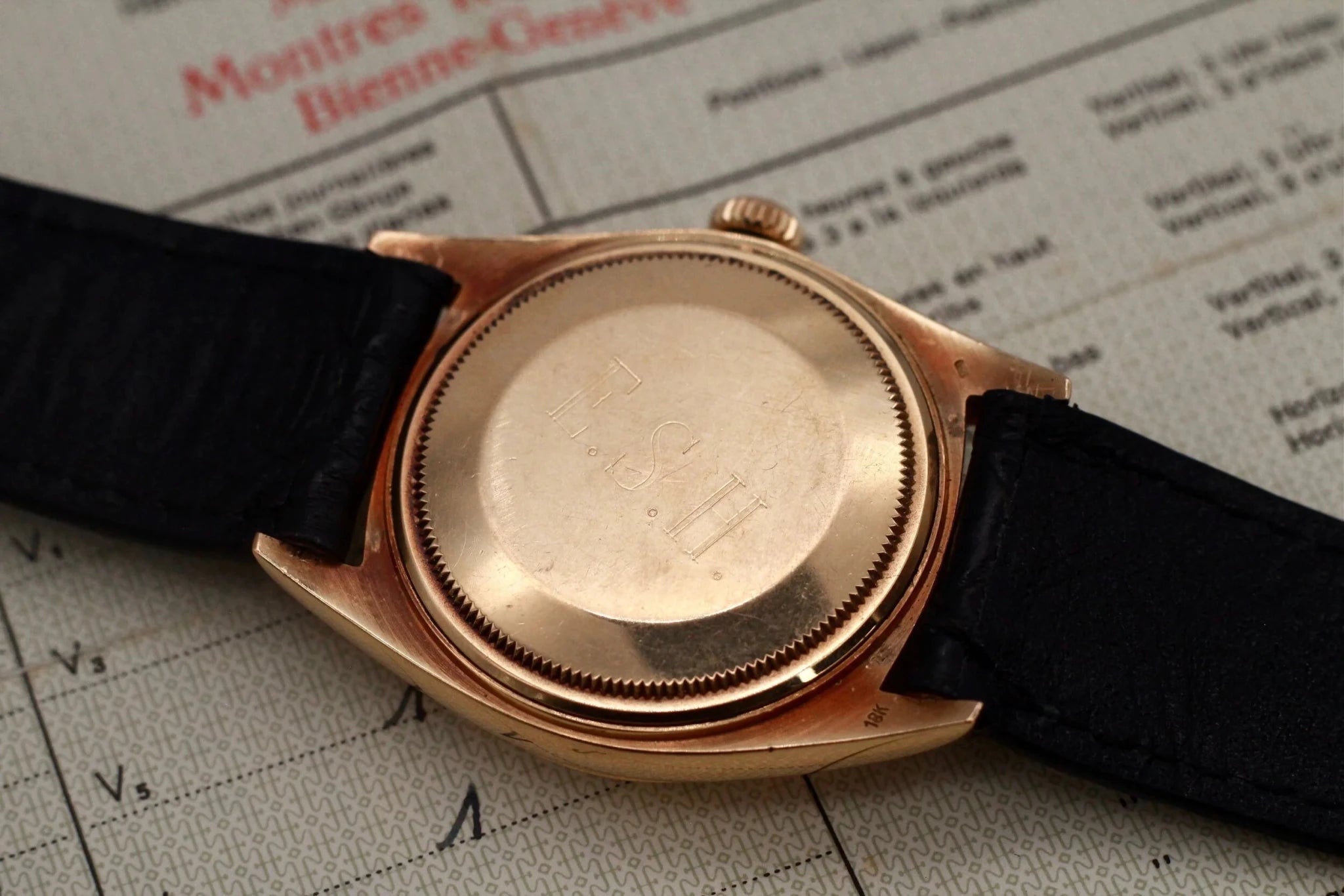 1968 Rolex Day-Date Ref. 1803 Wide Boy | Papers - Sierra Time Co