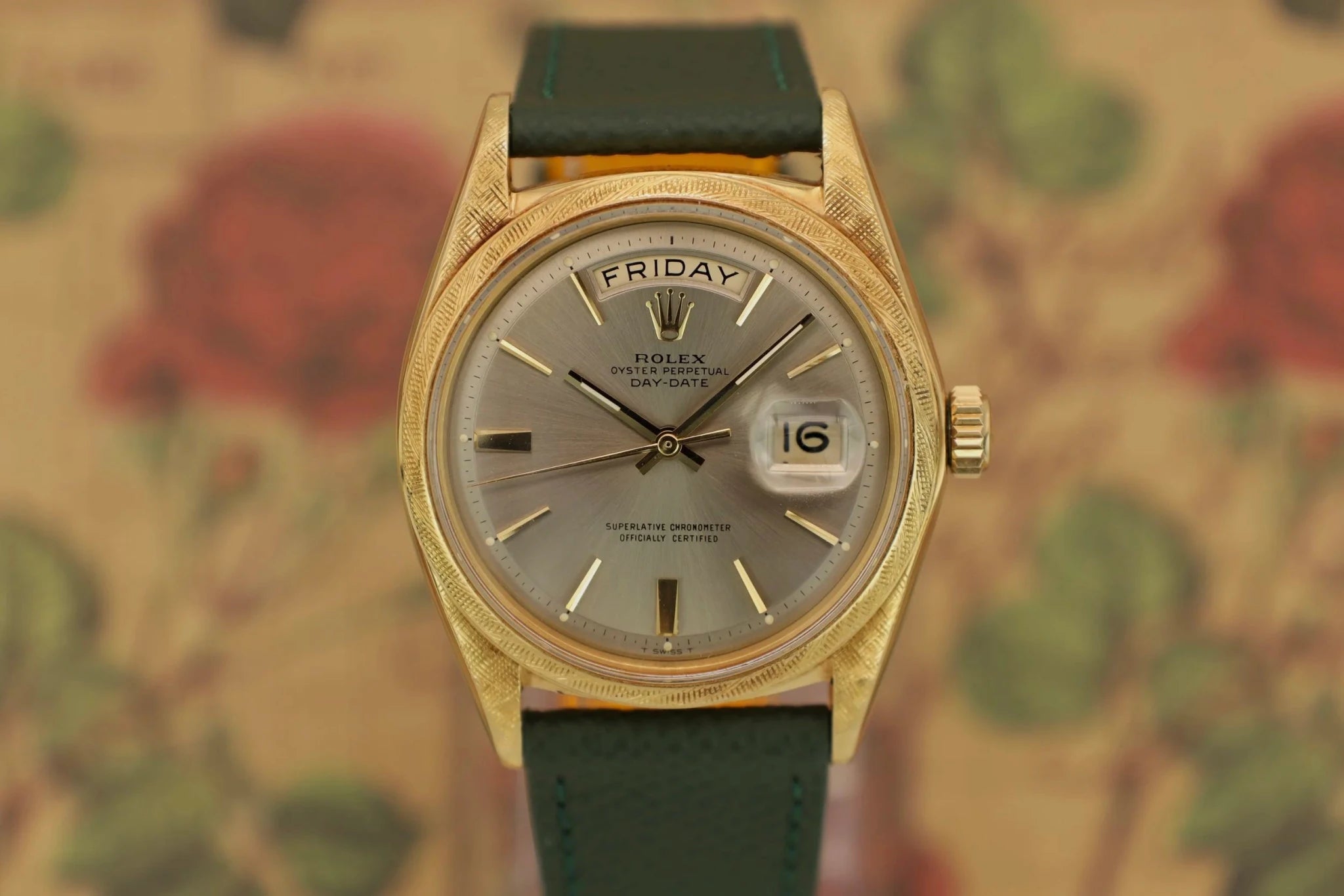 1968 Rolex Day-Date Ref. 1806 | Florentine Finish | Grey Dial - Sierra Time Co