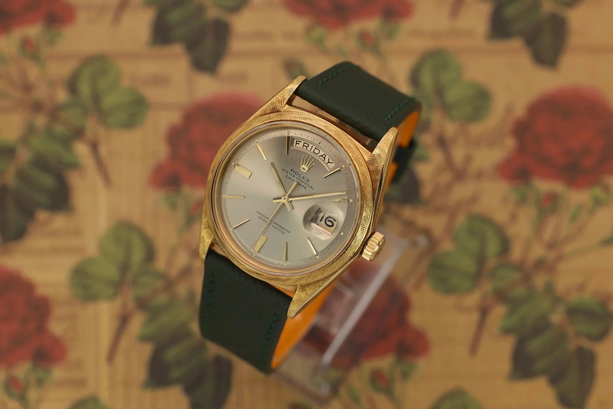 1968 Rolex Day-Date Ref. 1806 | Florentine Finish | Grey Dial - Sierra Time Co