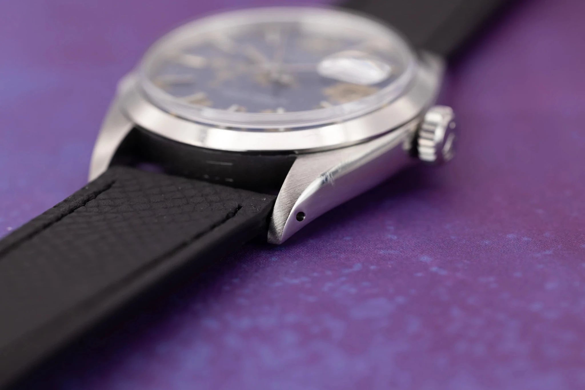 1969 Rolex Date Ref. 1500 | Tropical Blue Dial | Box and Papers - Sierra Time Co