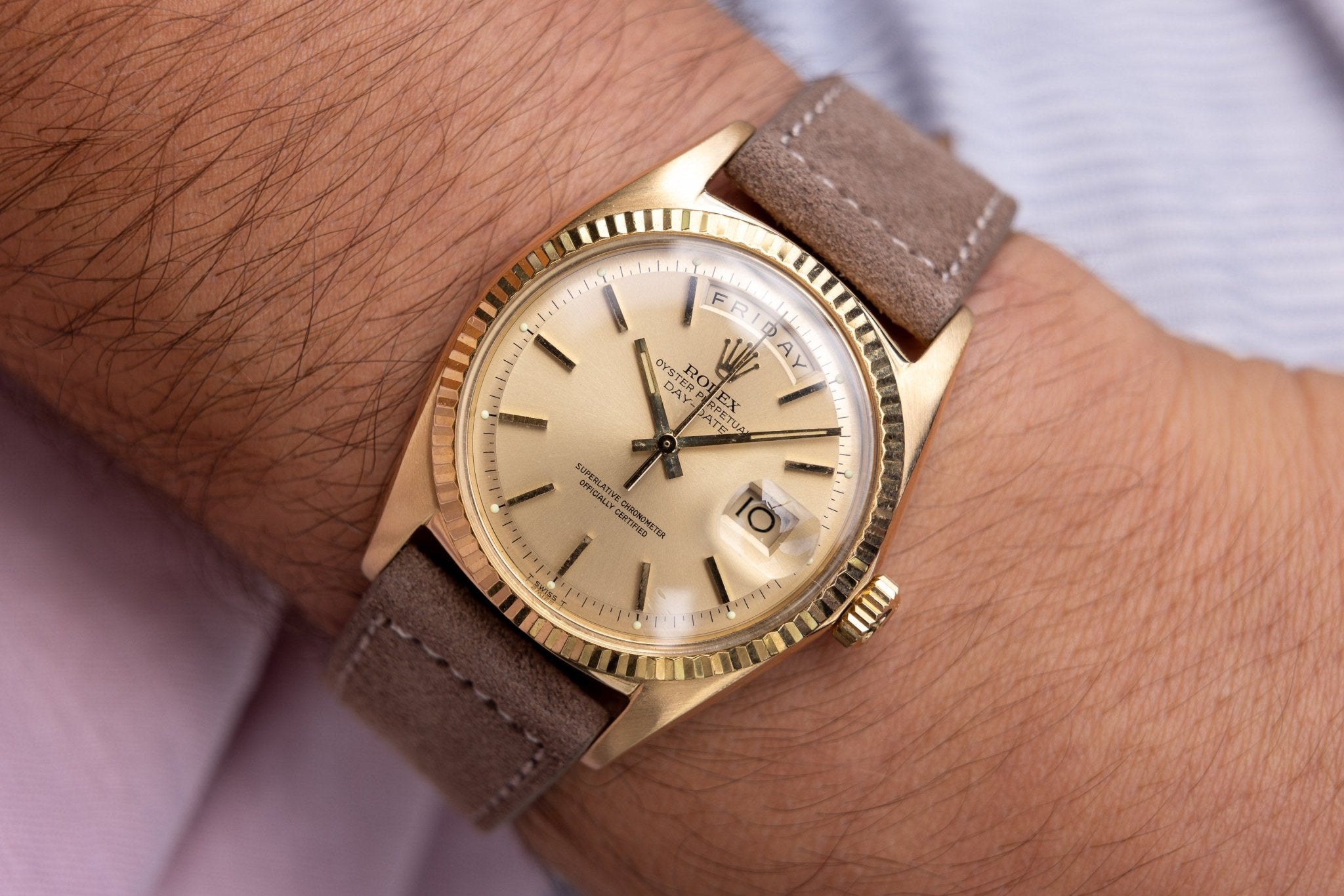 1969 Rolex Day-Date Ref. 1803 | Champagne Dial - Sierra Time Co