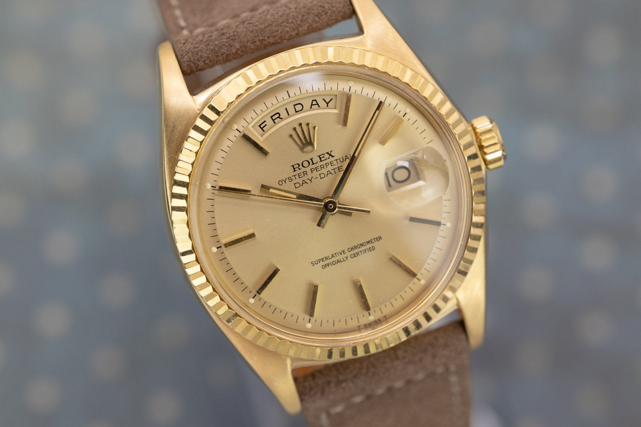 1969 Rolex Day-Date Ref. 1803 | Champagne Dial - Sierra Time Co