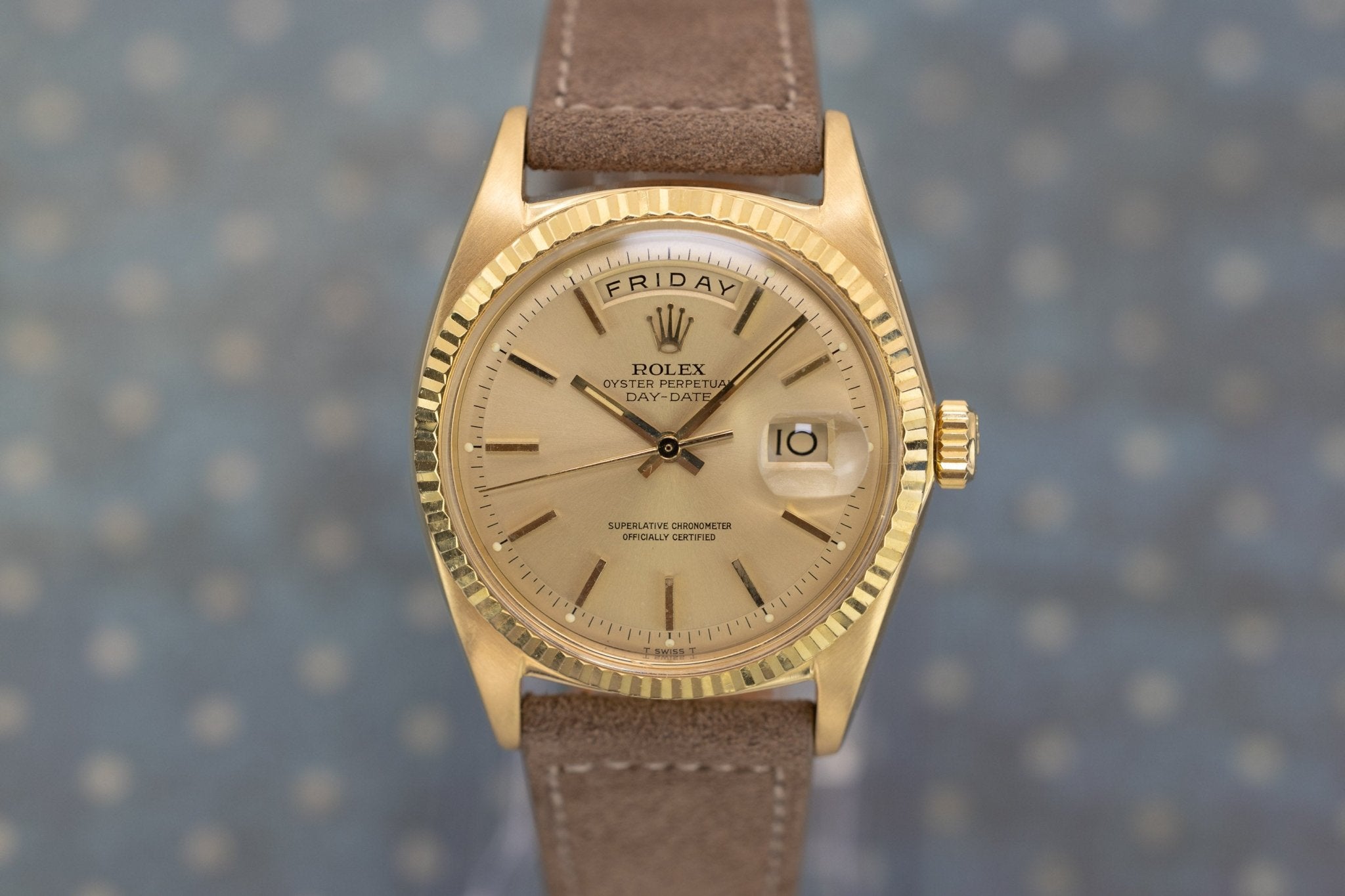 1969 Rolex Day-Date Ref. 1803 | Champagne Dial - Sierra Time Co