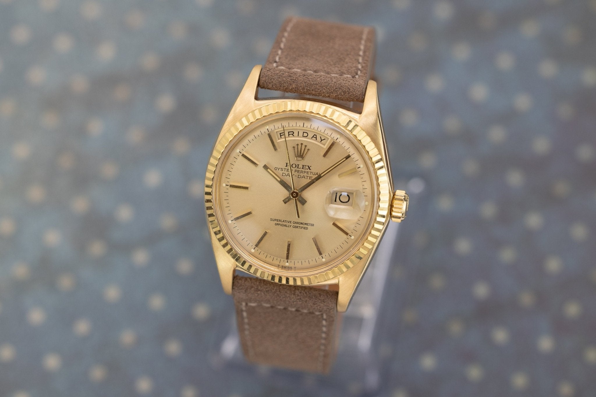 1969 Rolex Day-Date Ref. 1803 | Champagne Dial - Sierra Time Co