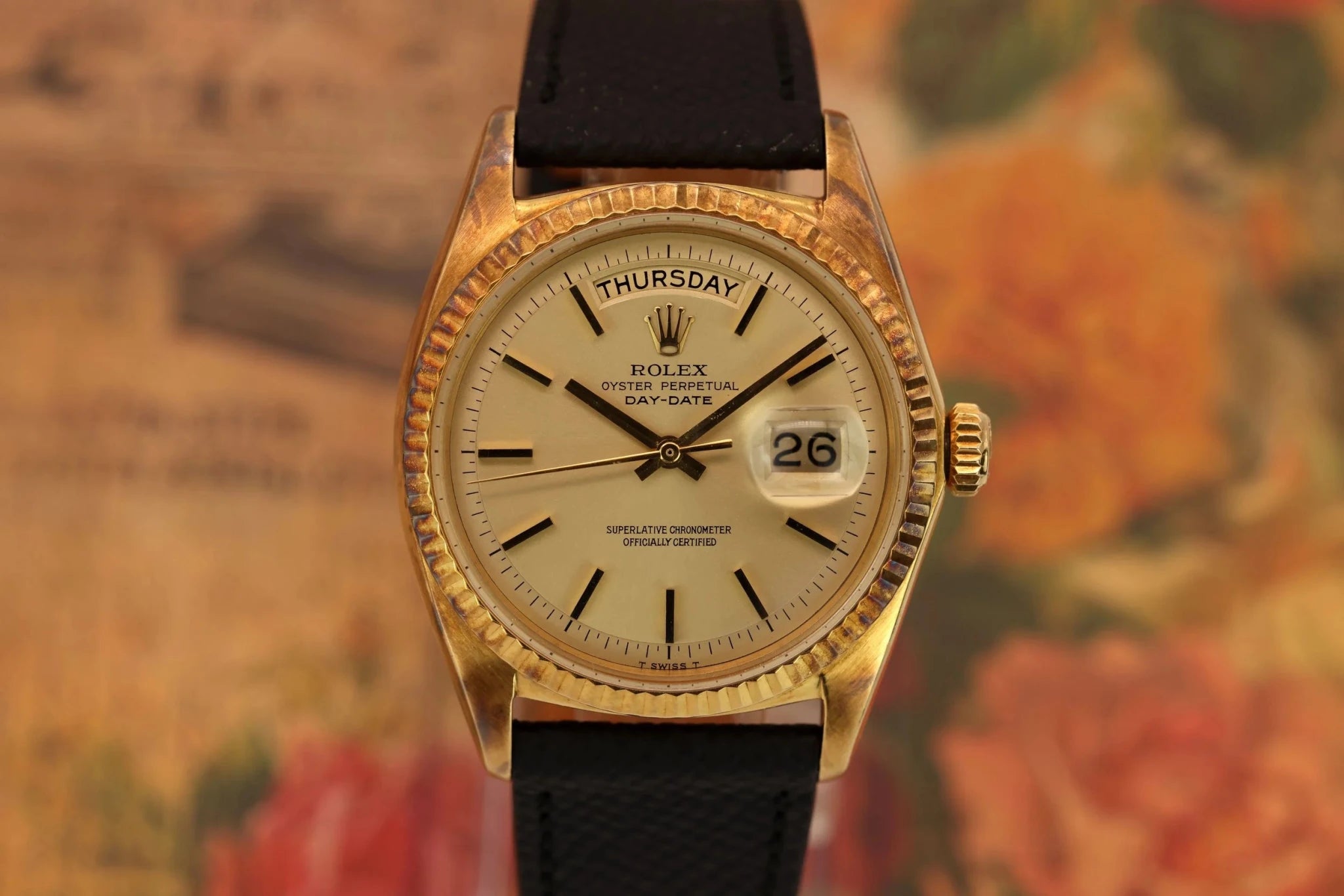 1969 Rolex Day-Date Ref. 1803 | Non-Lume Champagne Dial - Sierra Time Co
