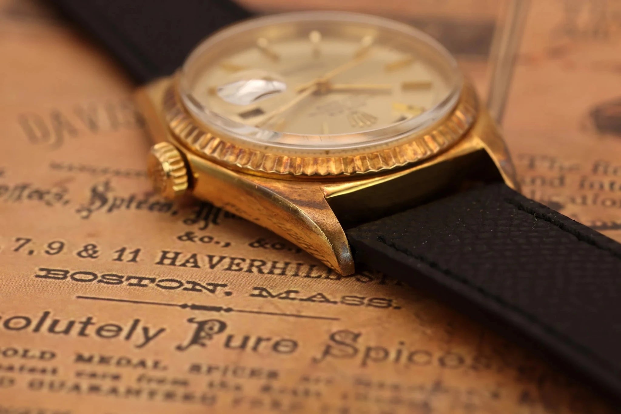 1969 Rolex Day-Date Ref. 1803 | Non-Lume Champagne Dial - Sierra Time Co