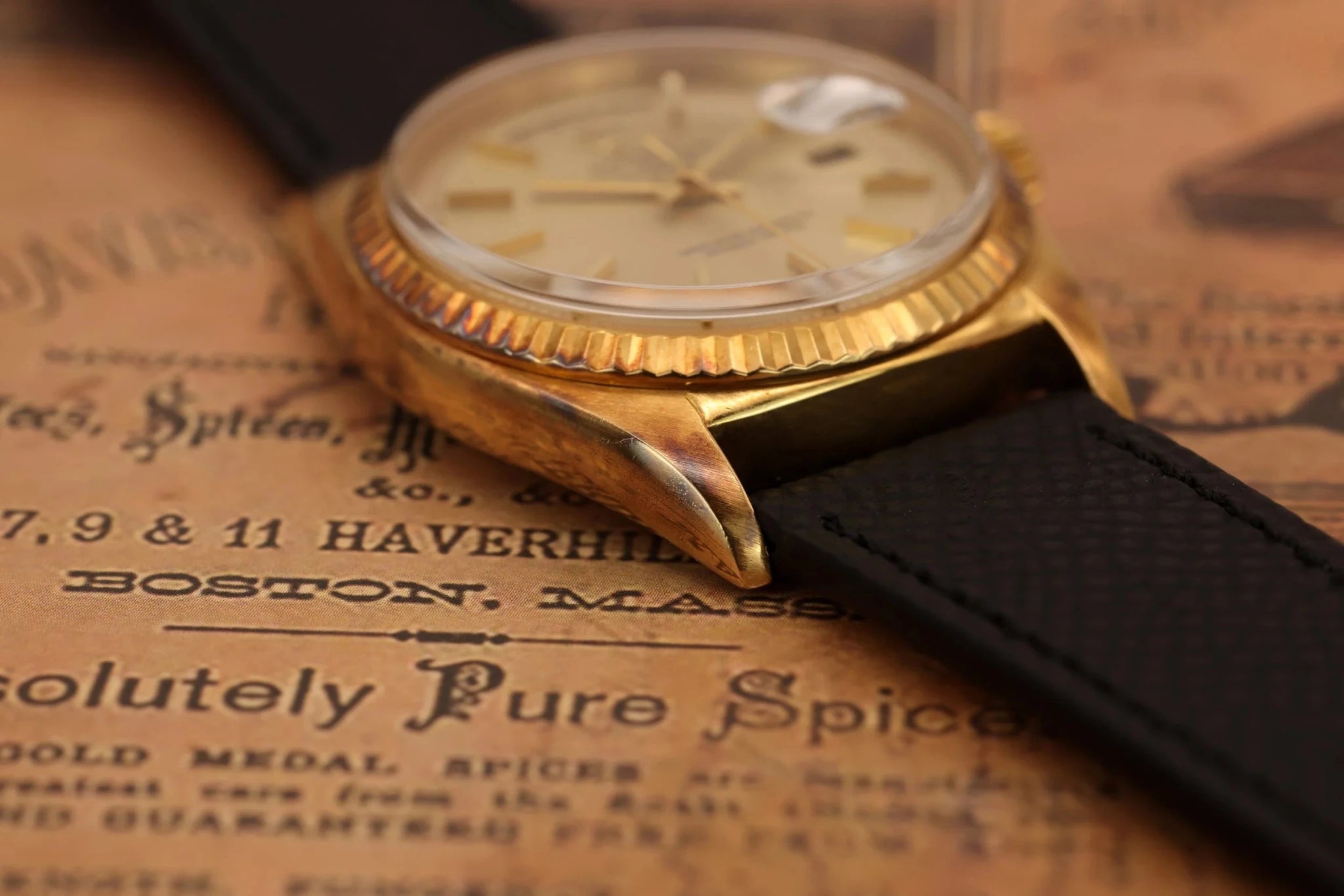 1969 Rolex Day-Date Ref. 1803 | Non-Lume Champagne Dial - Sierra Time Co