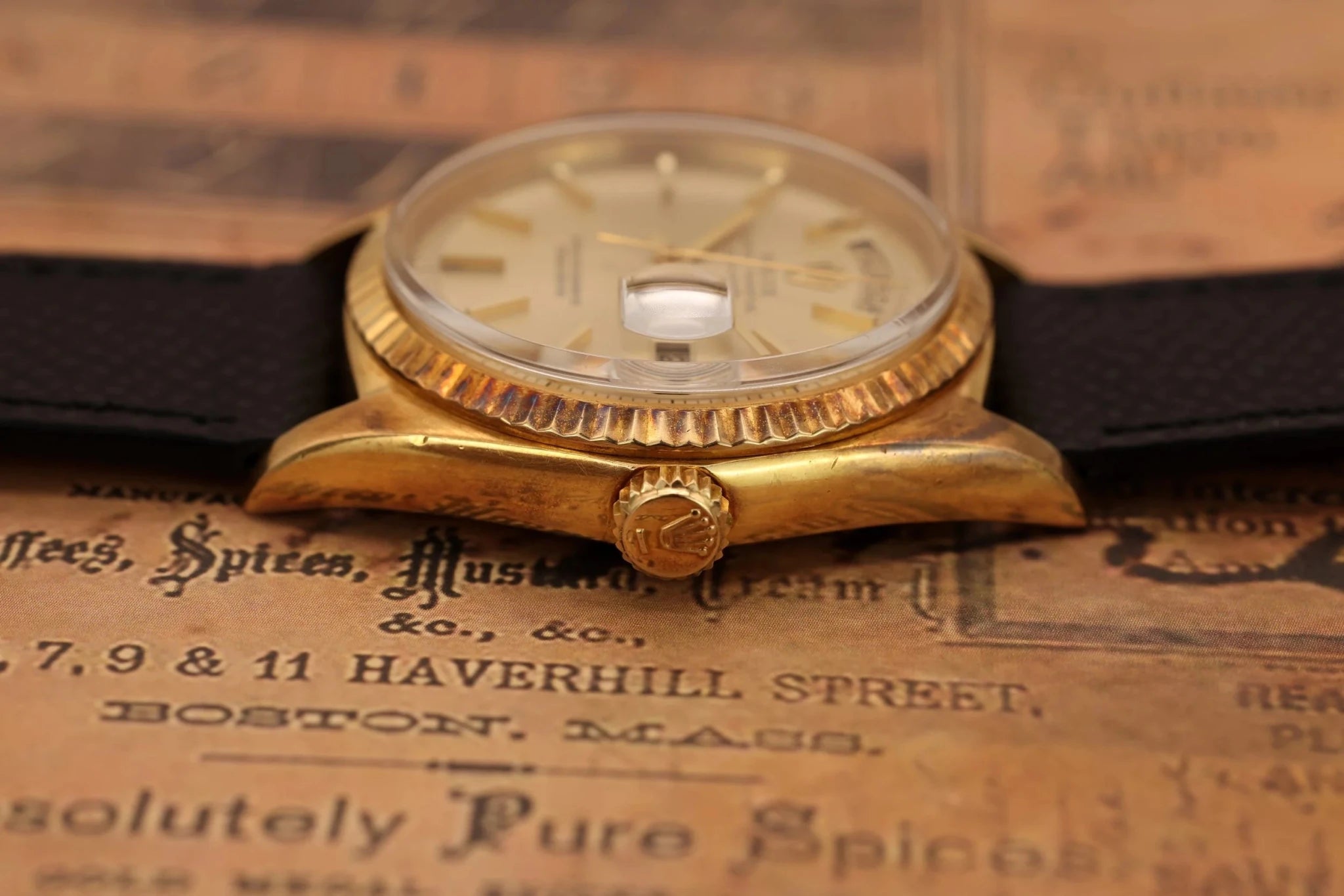 1969 Rolex Day-Date Ref. 1803 | Non-Lume Champagne Dial - Sierra Time Co