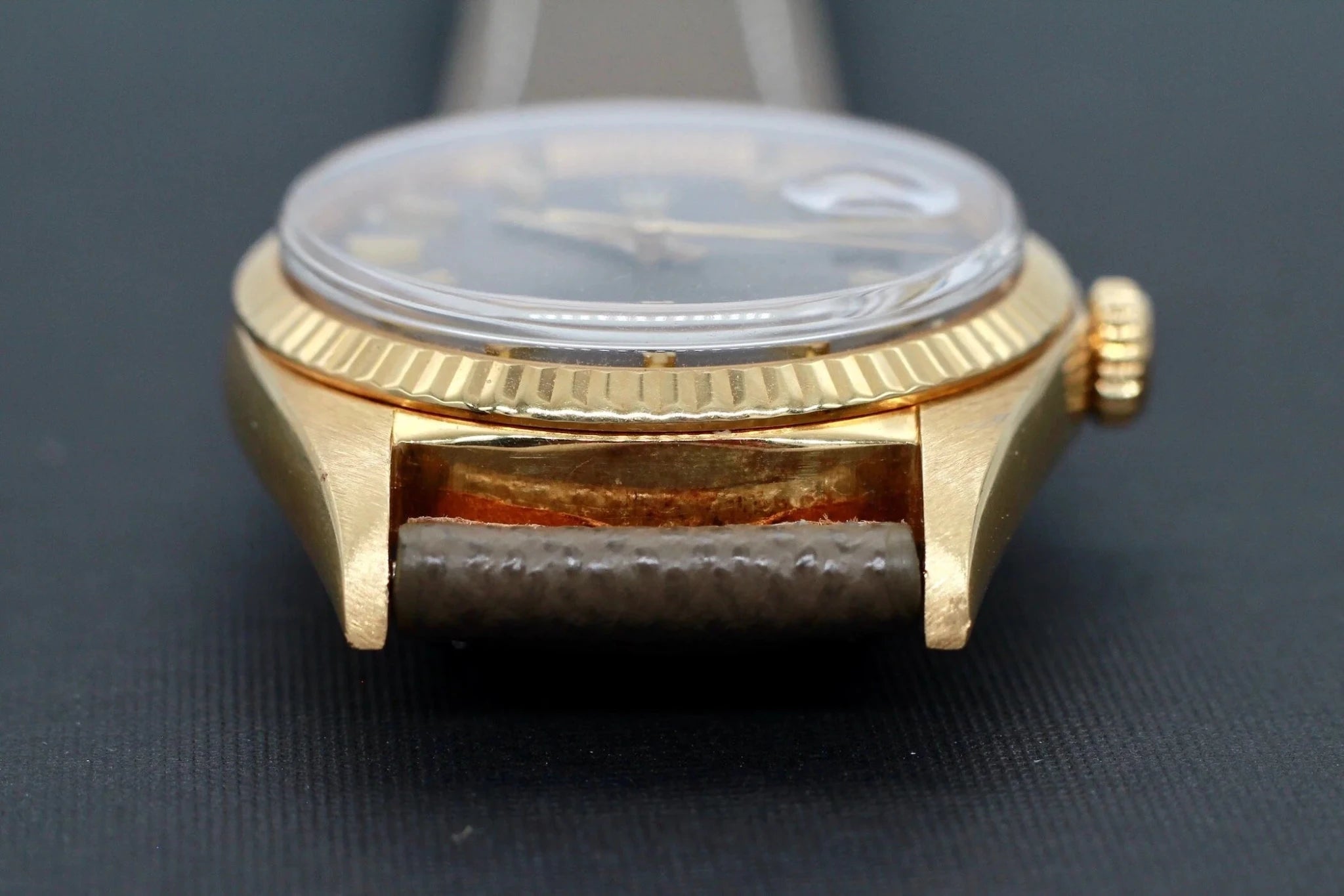 1969 Rolex Day-Date Ref. 1803 Smokey Gray Wideboy Dial - Sierra Time Co