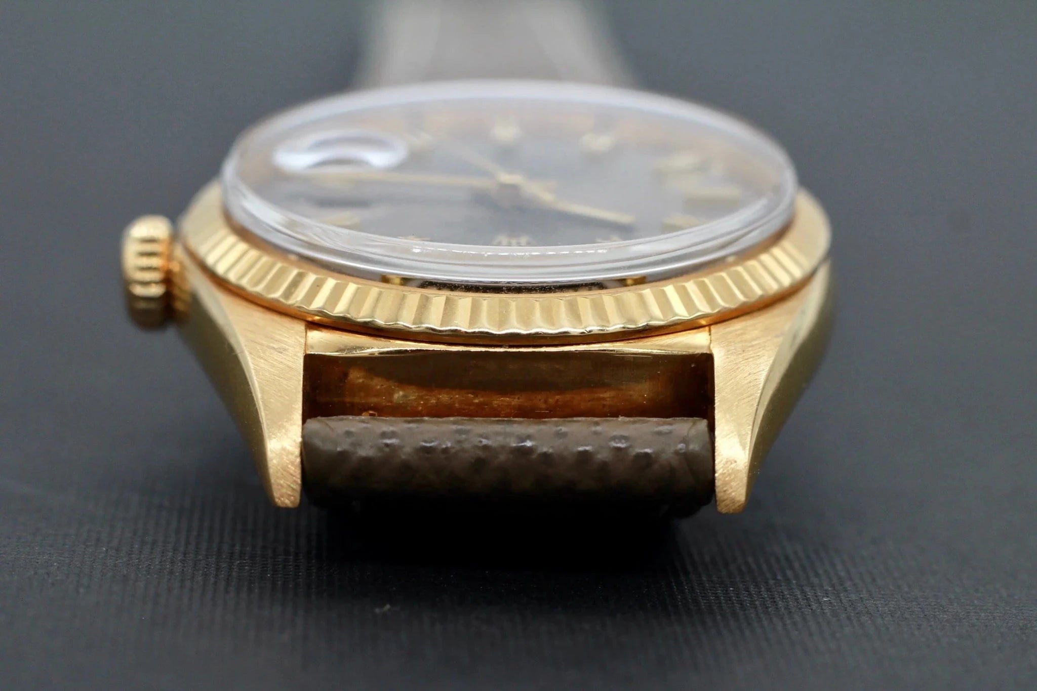 1969 Rolex Day-Date Ref. 1803 Smokey Gray Wideboy Dial - Sierra Time Co