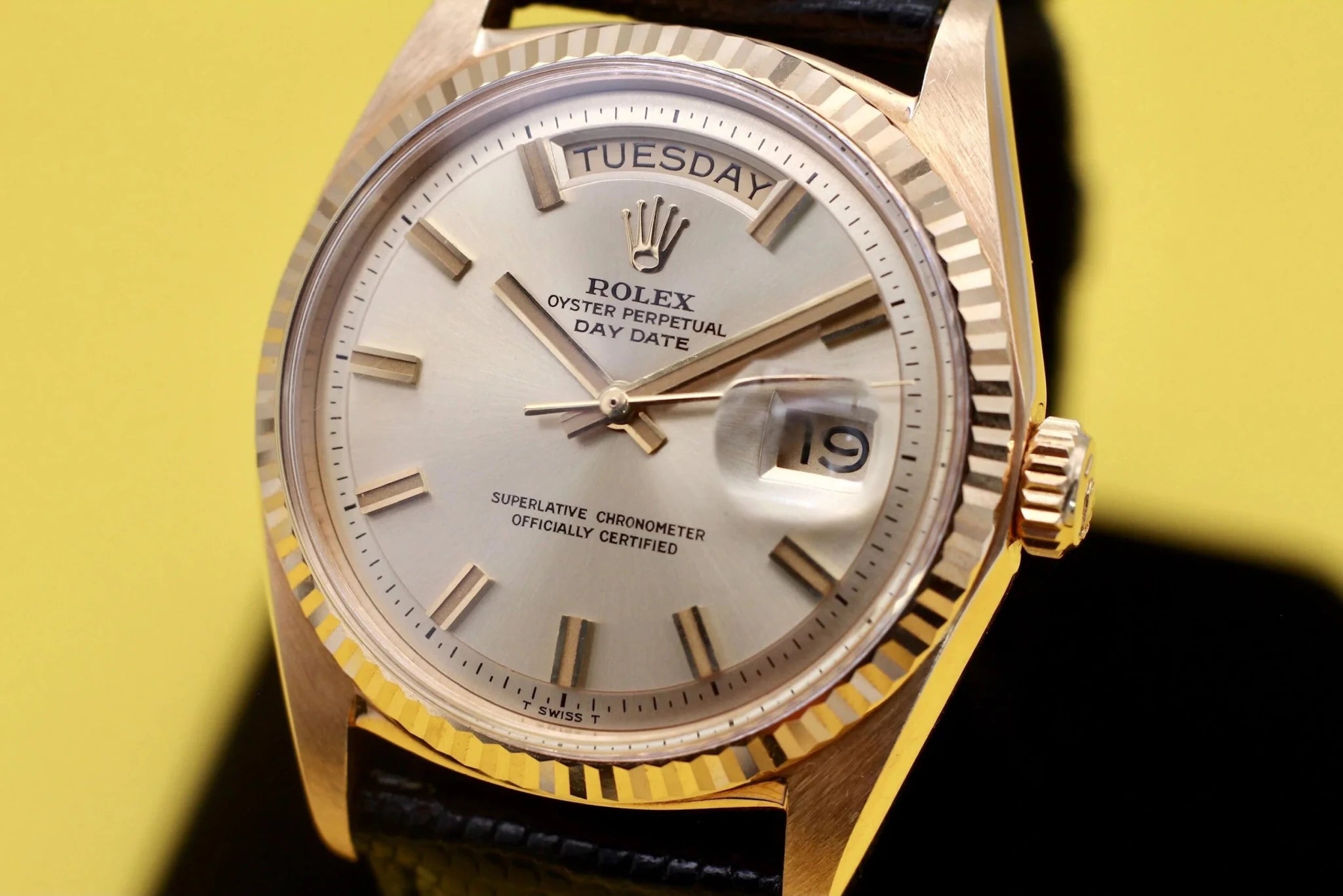 1969 Rolex Day-Date Ref. 1803 | Wideboy Dial - Sierra Time Co