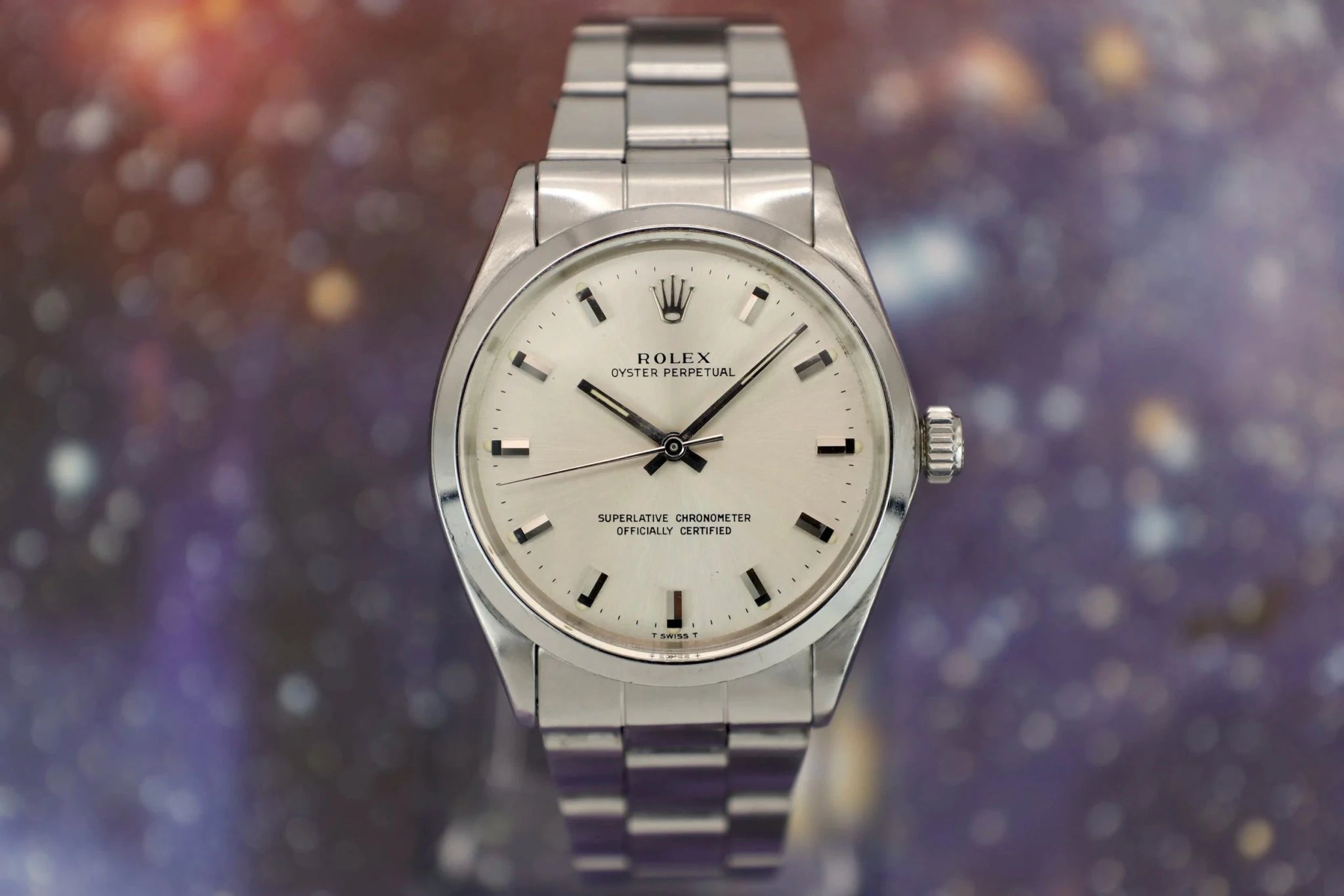 1969 Rolex Oyster Perpetual Ref. 1002 | Silver Dial | Serviced - Sierra Time Co